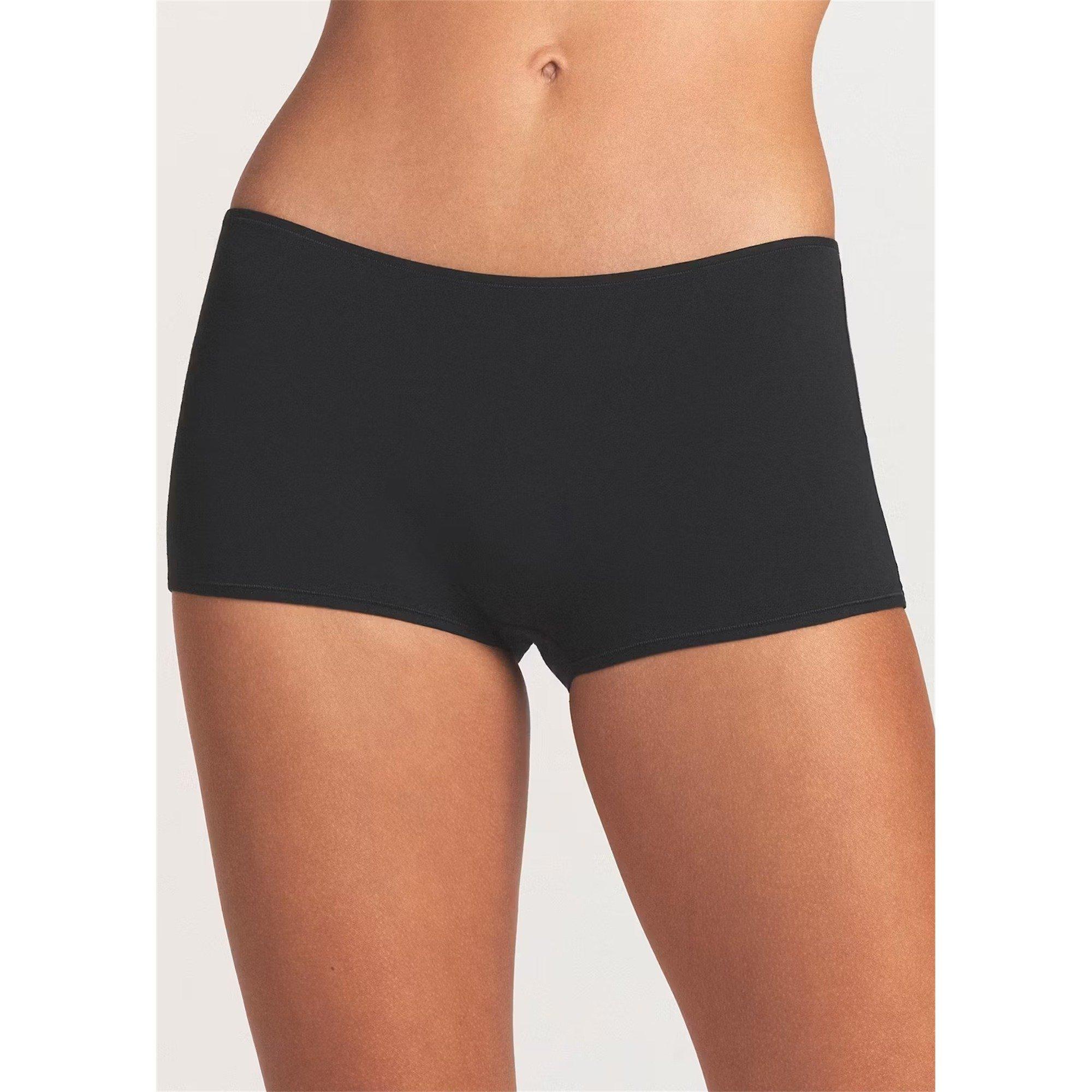 BLACK - SKIMS - B EVERYDAY COTTON BOYSHORT - 2