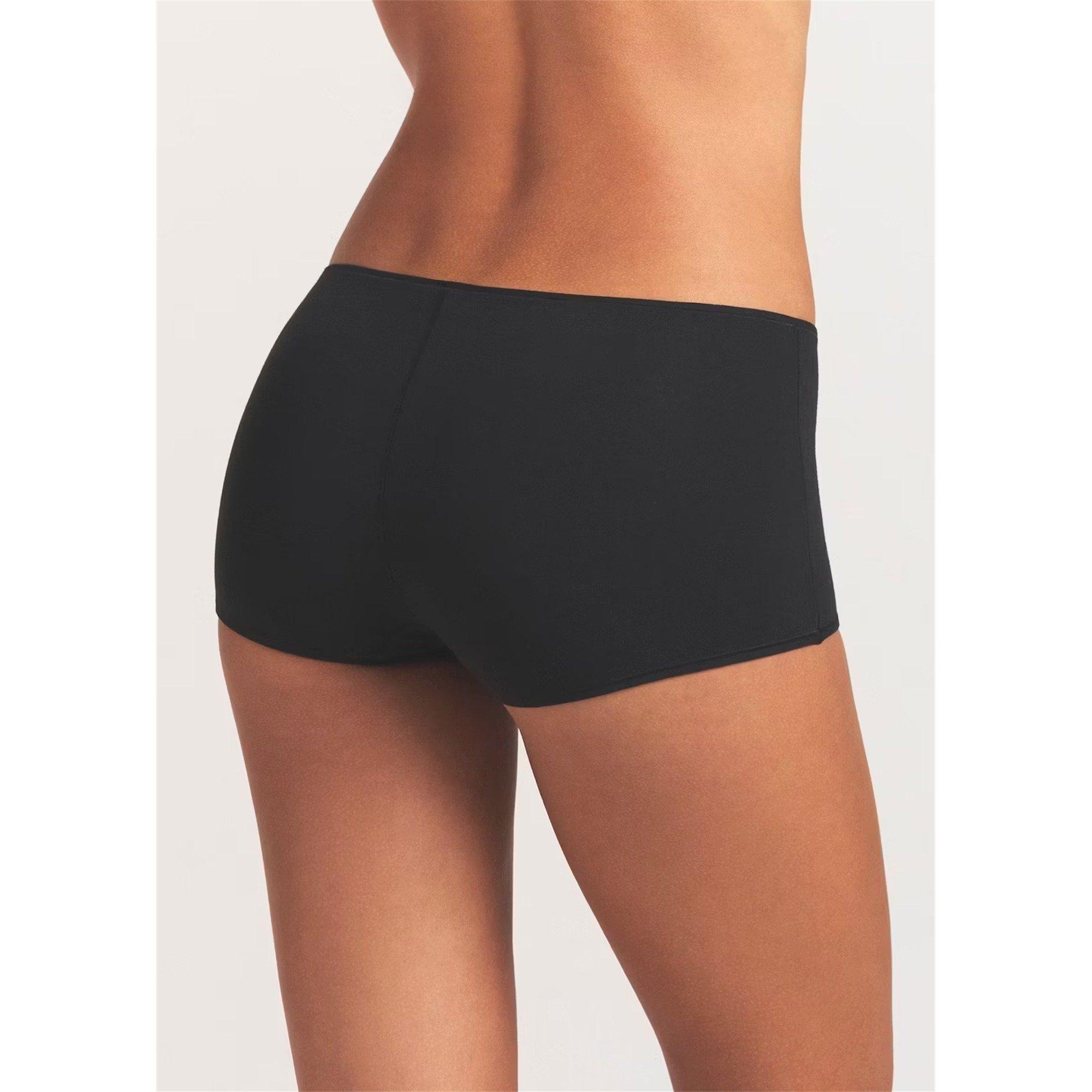 BLACK - SKIMS - B EVERYDAY COTTON BOYSHORT - 3