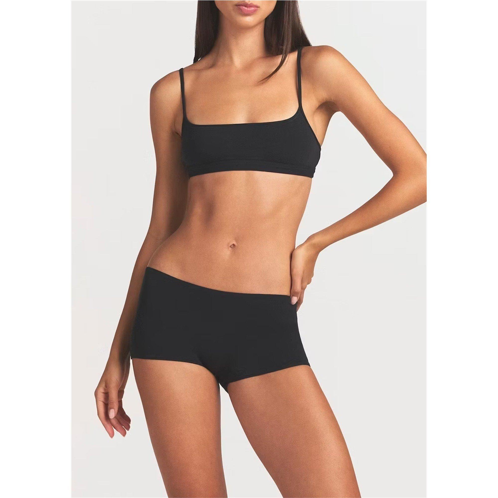 BLACK - SKIMS - B EVERYDAY COTTON BOYSHORT - 4