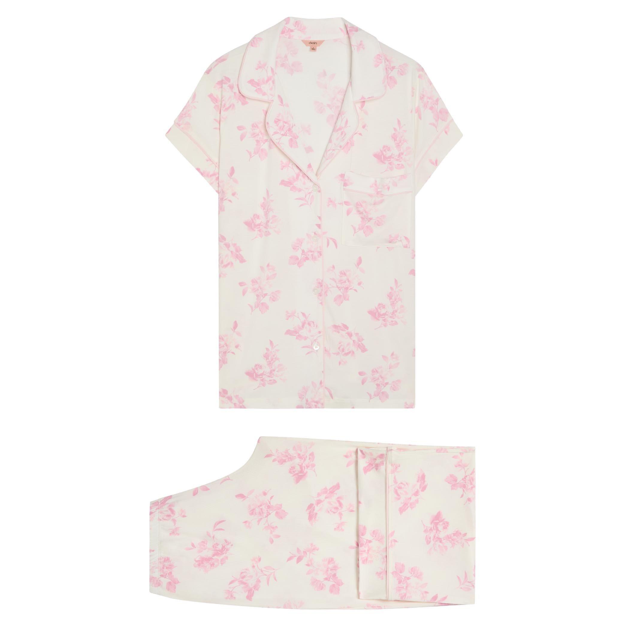 PINK AND OTHER - Eberjey - PJ GISELE PRINT CROP PJ - 1