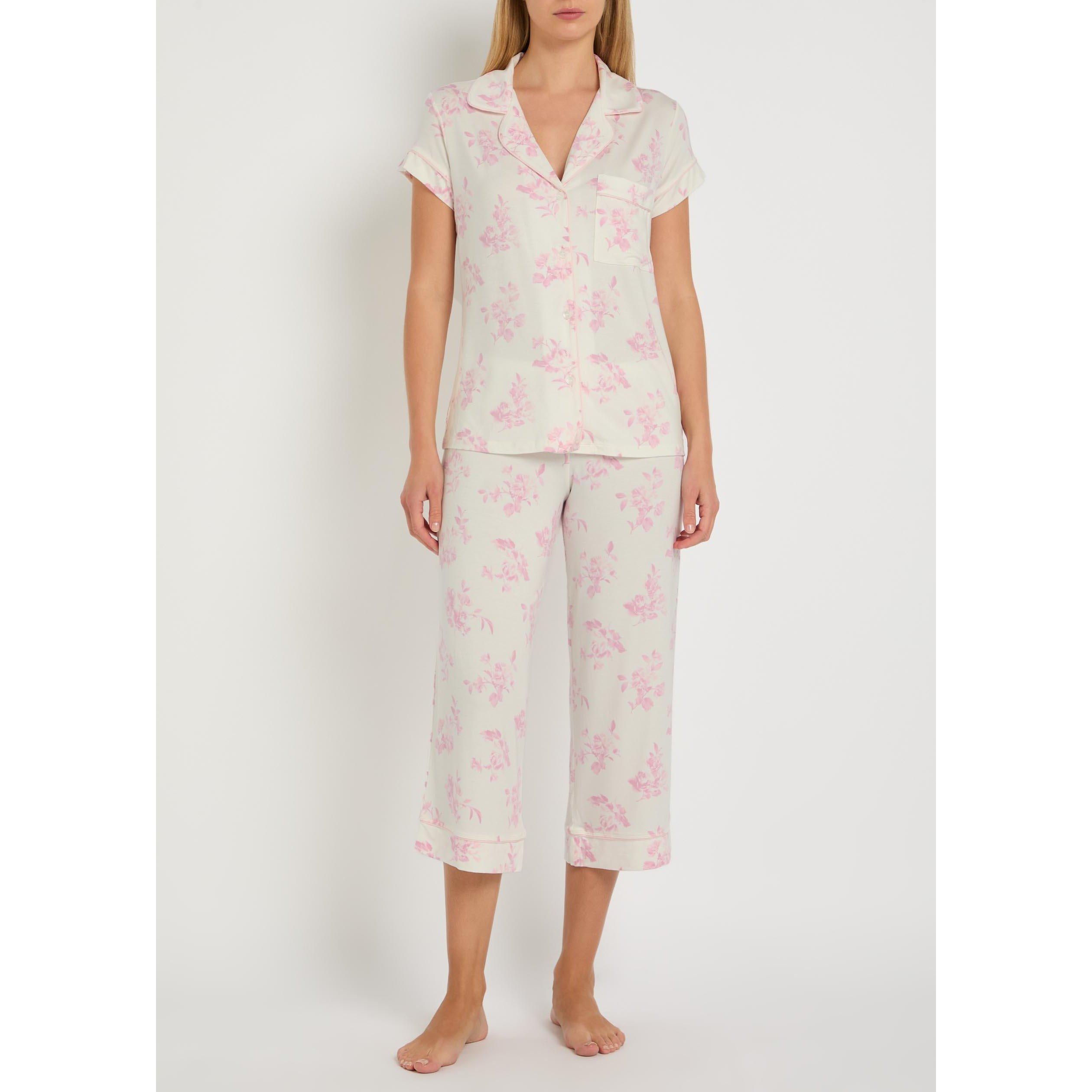 PINK AND OTHER - Eberjey - PJ GISELE PRINT CROP PJ - 5