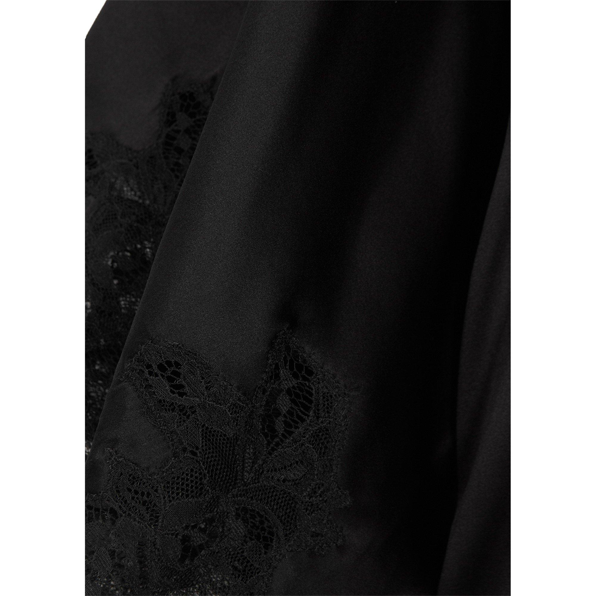 BLACK - Fleur of England - SIG SILK ROBE - 4