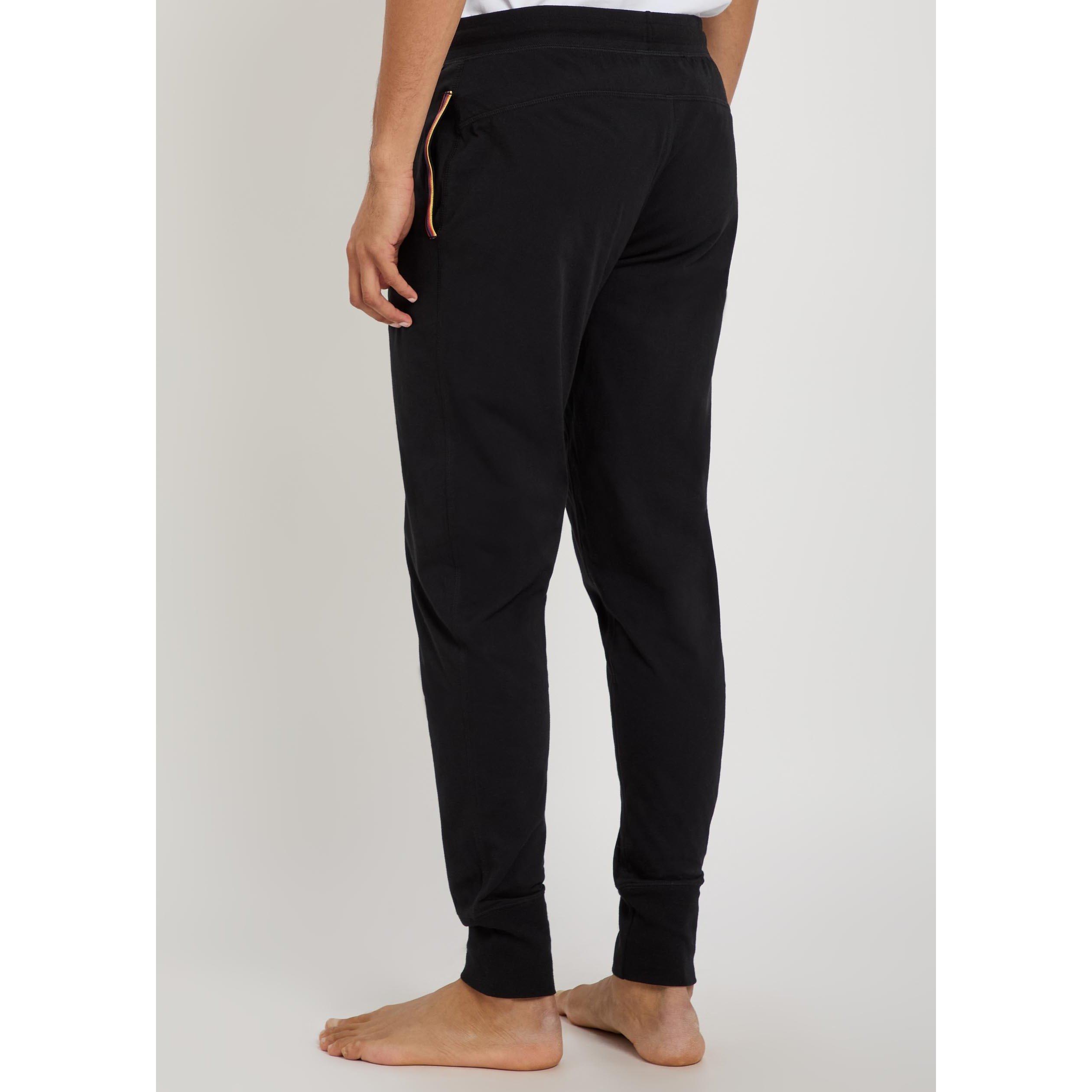 BLACK - Paul Smith - Men's Cotton Pyjama Trousers - 3