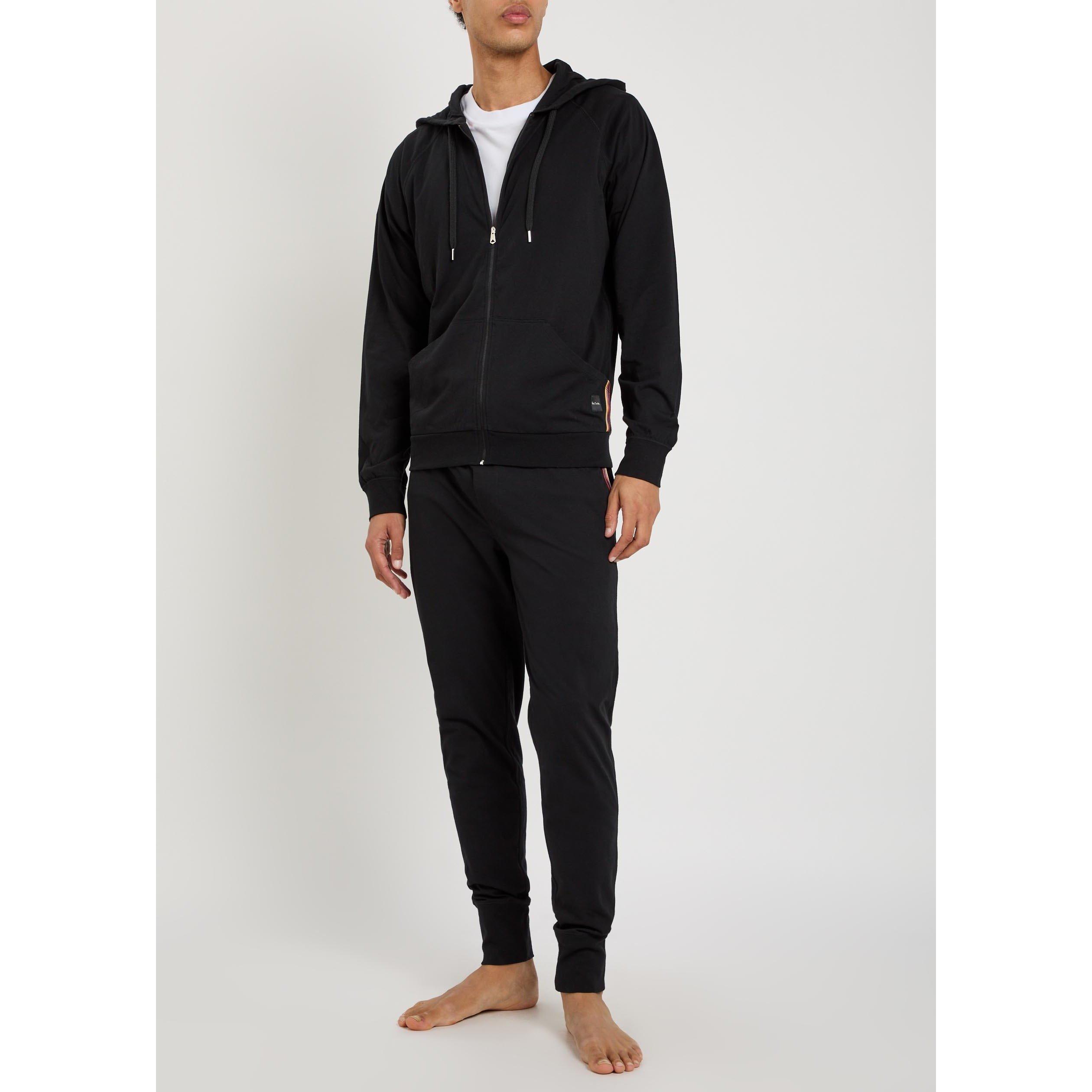 BLACK - Paul Smith - Men's Cotton Pyjama Trousers - 5