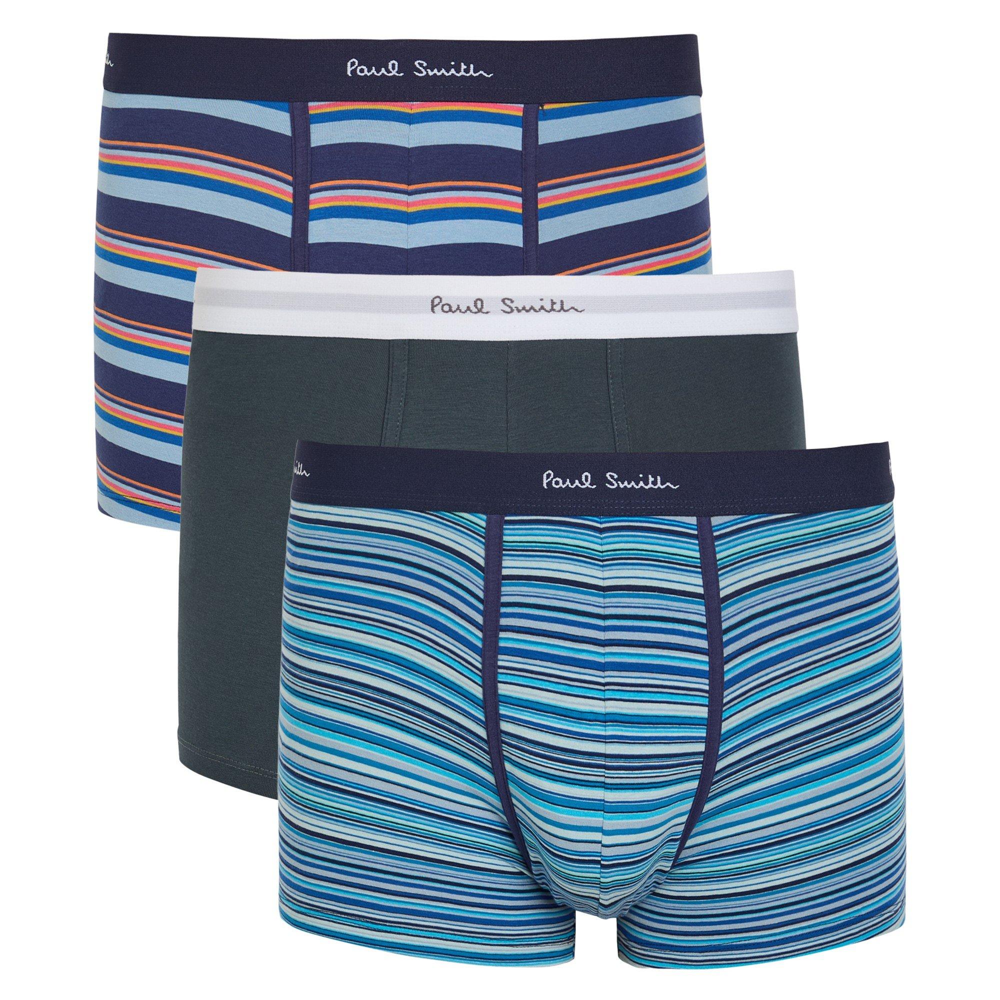 MULTICOLOURED 1 - Paul Smith - PAUL SMITH 3PCK PLN/STRPE TRNK