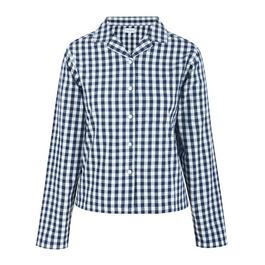 Linea Boxy Relaxed Fit Long Sleeve Pyjama Top