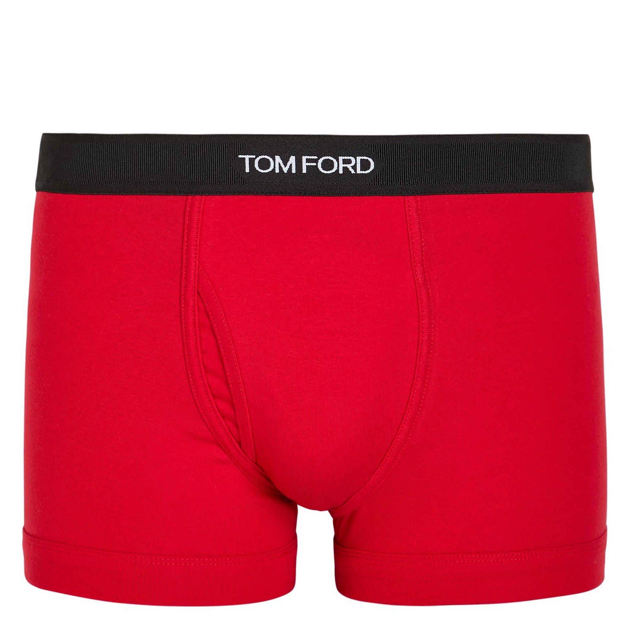 RED - Tom Ford - TF COTTON JERSEY BOXER
