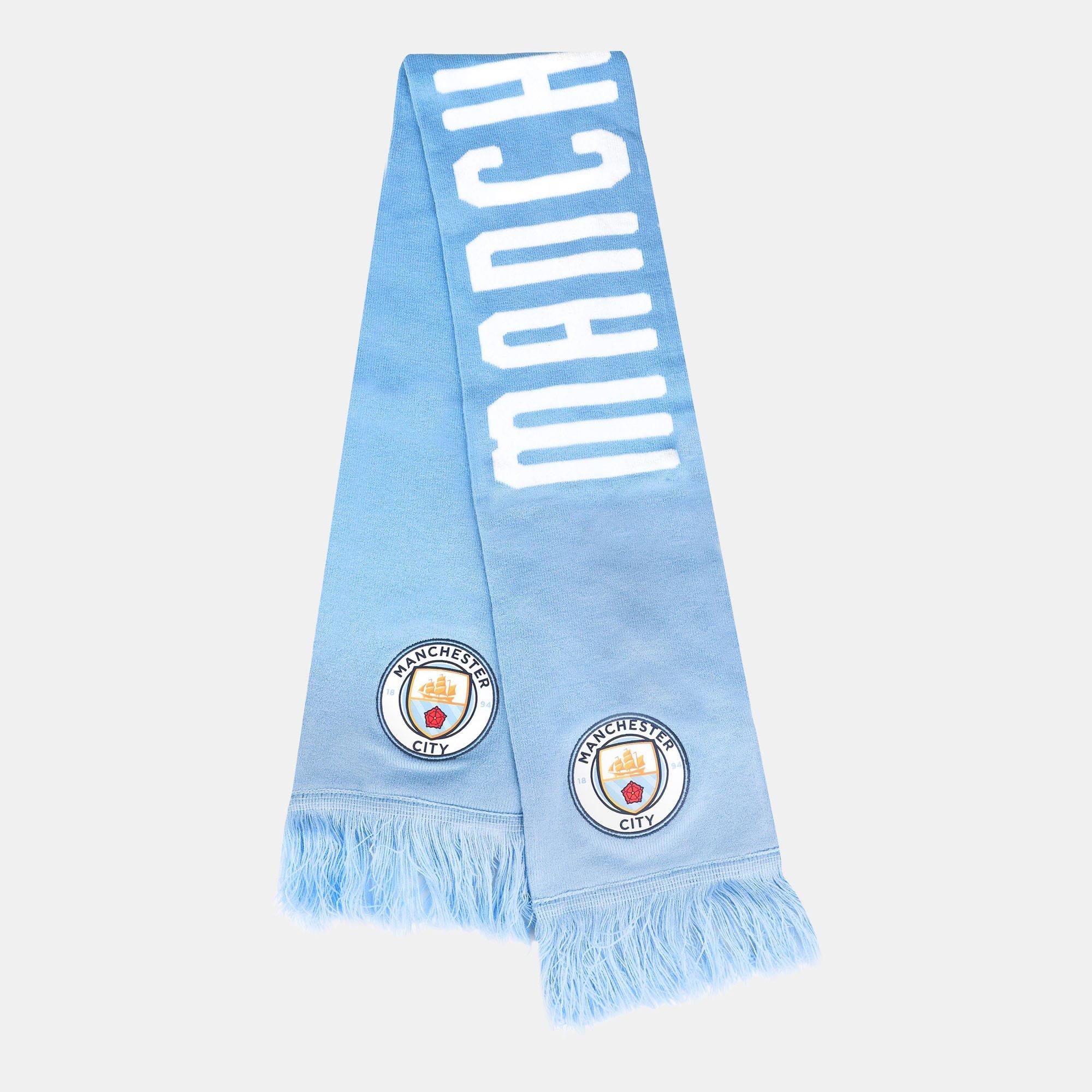 Blue - Puma - Manchester City Fc Dna Fan Scarf - 1