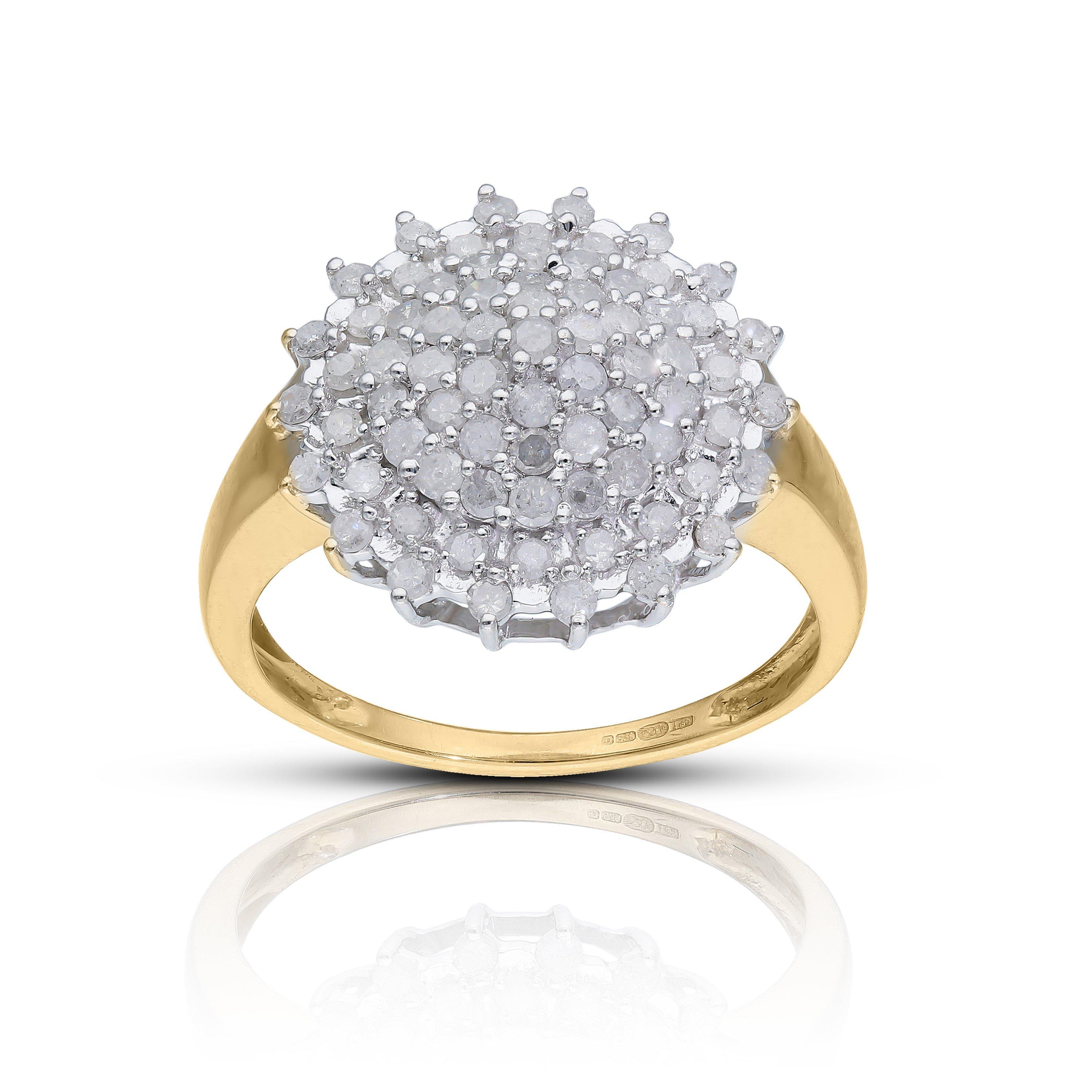 Gold - Be You - 9ct Yellow Gold 1ct Diamond Ring