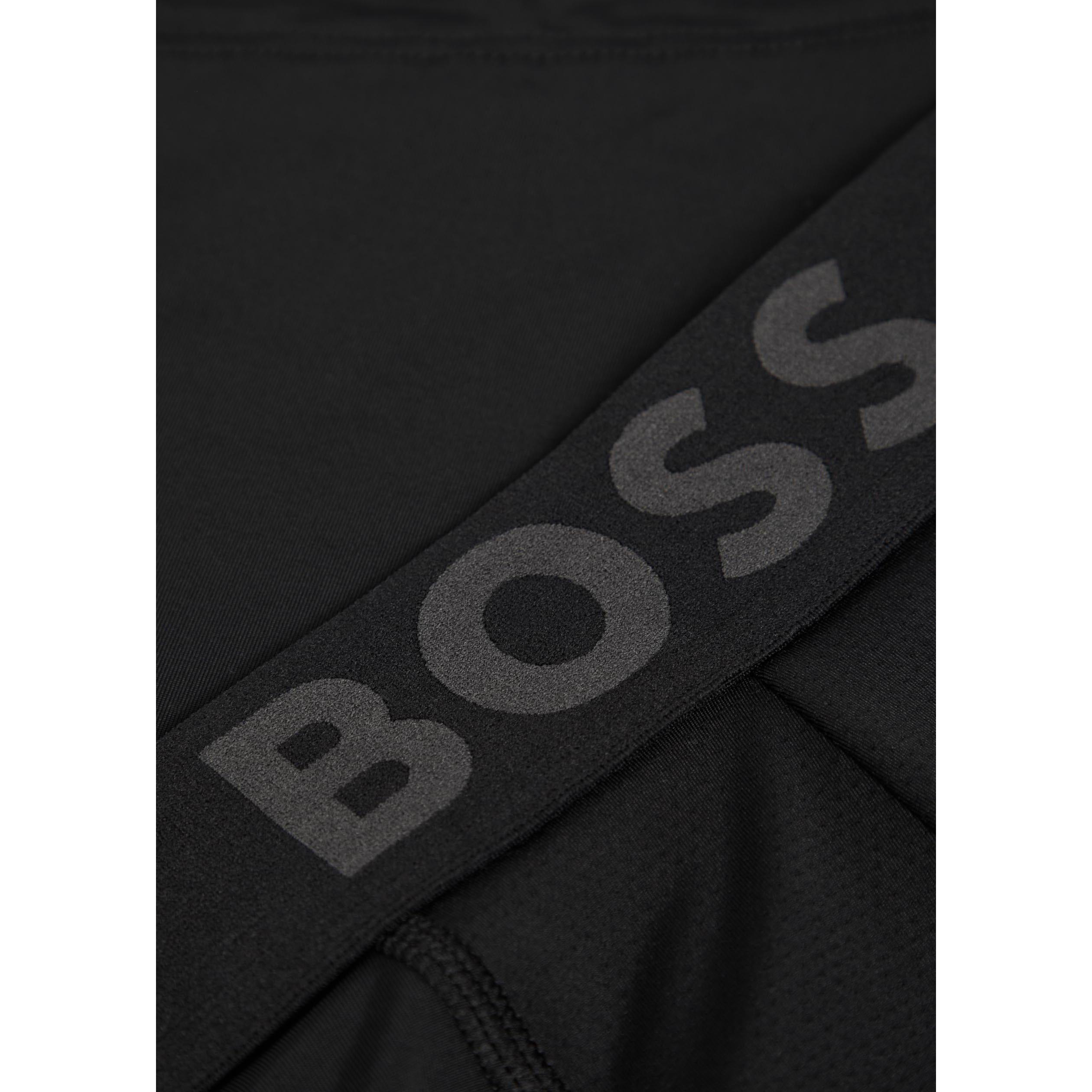 BLACK - Hugo - HUGO BOSS BoxerBr 3P Active - 2