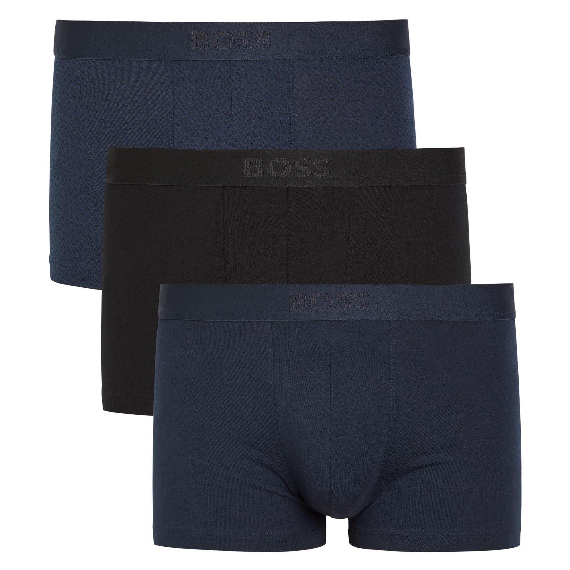 NAVY - Hugo - HUGO BOSS Trunk 3P BOSS ONE D