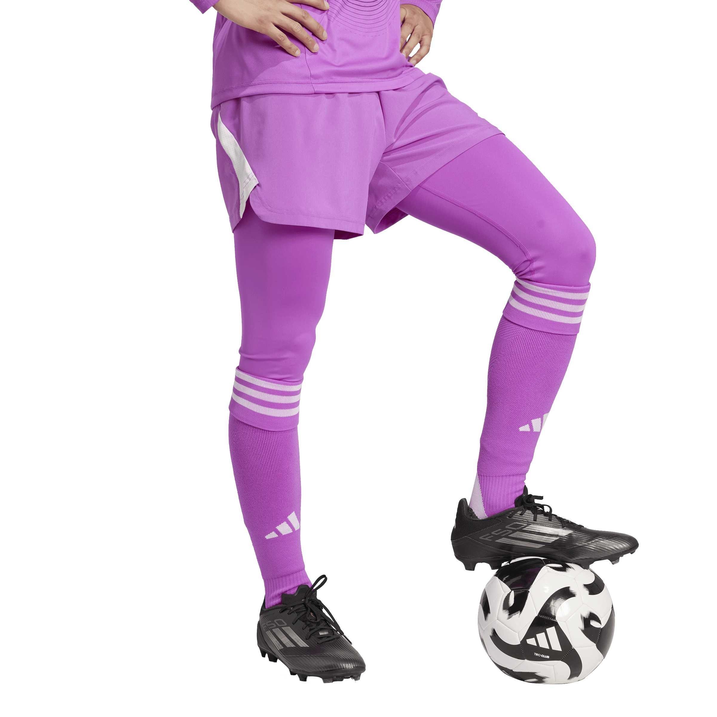Purbur - adidas - Men's Tiro 25 PRO Goalkeeper AEROREADY Slim-Fit Baselayer Tights - 6