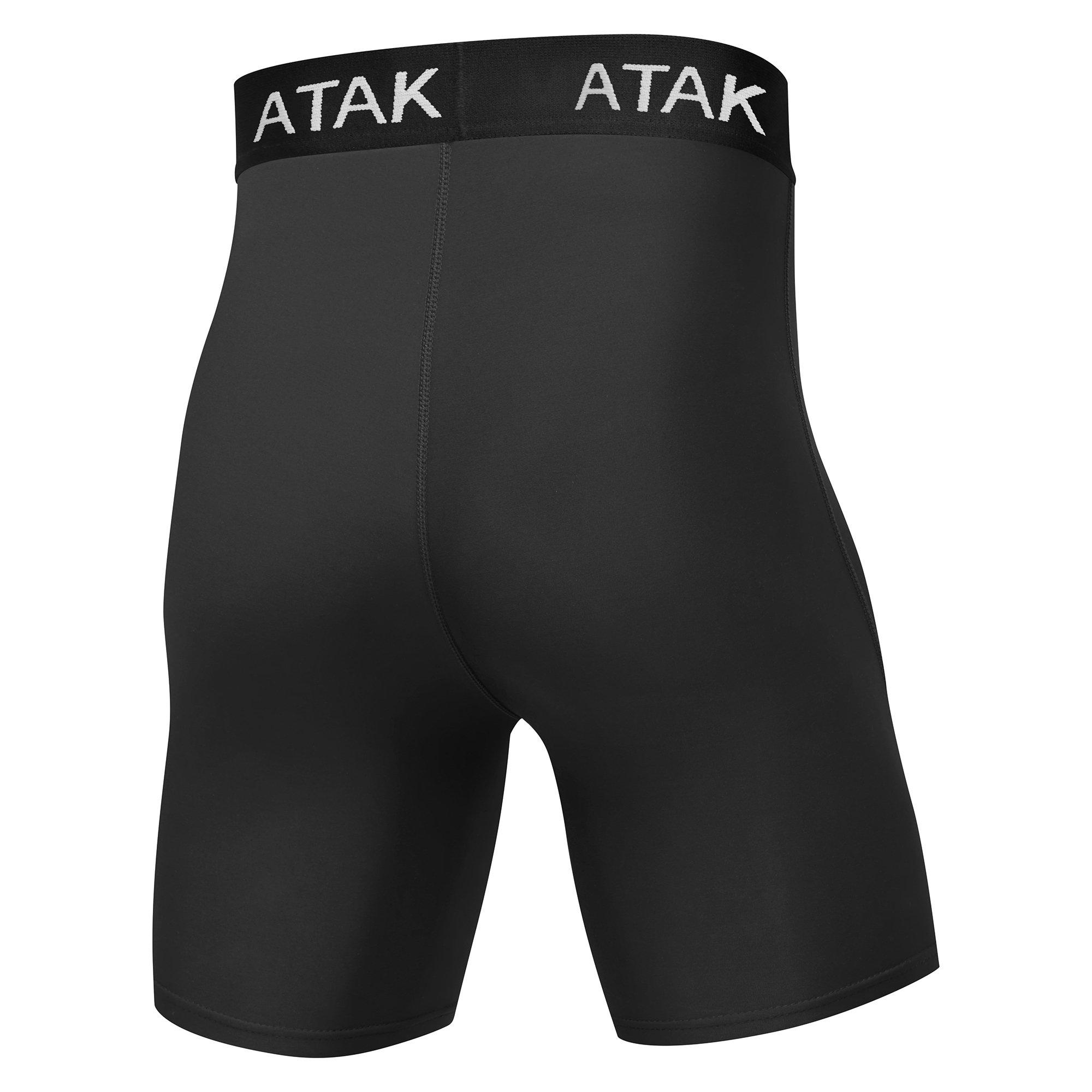 Zwart - ATAK Sports - GAA Compression Shorts Senior - 3
