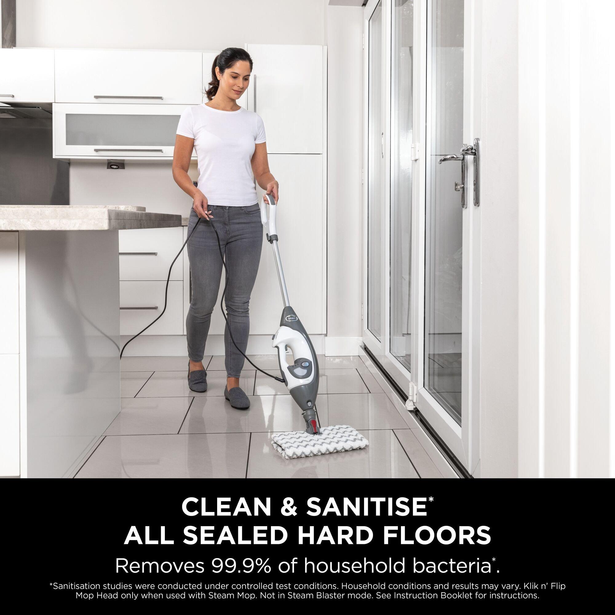 White - Shark - Floor & Handheld Steam Cleaner S6005UK - 3