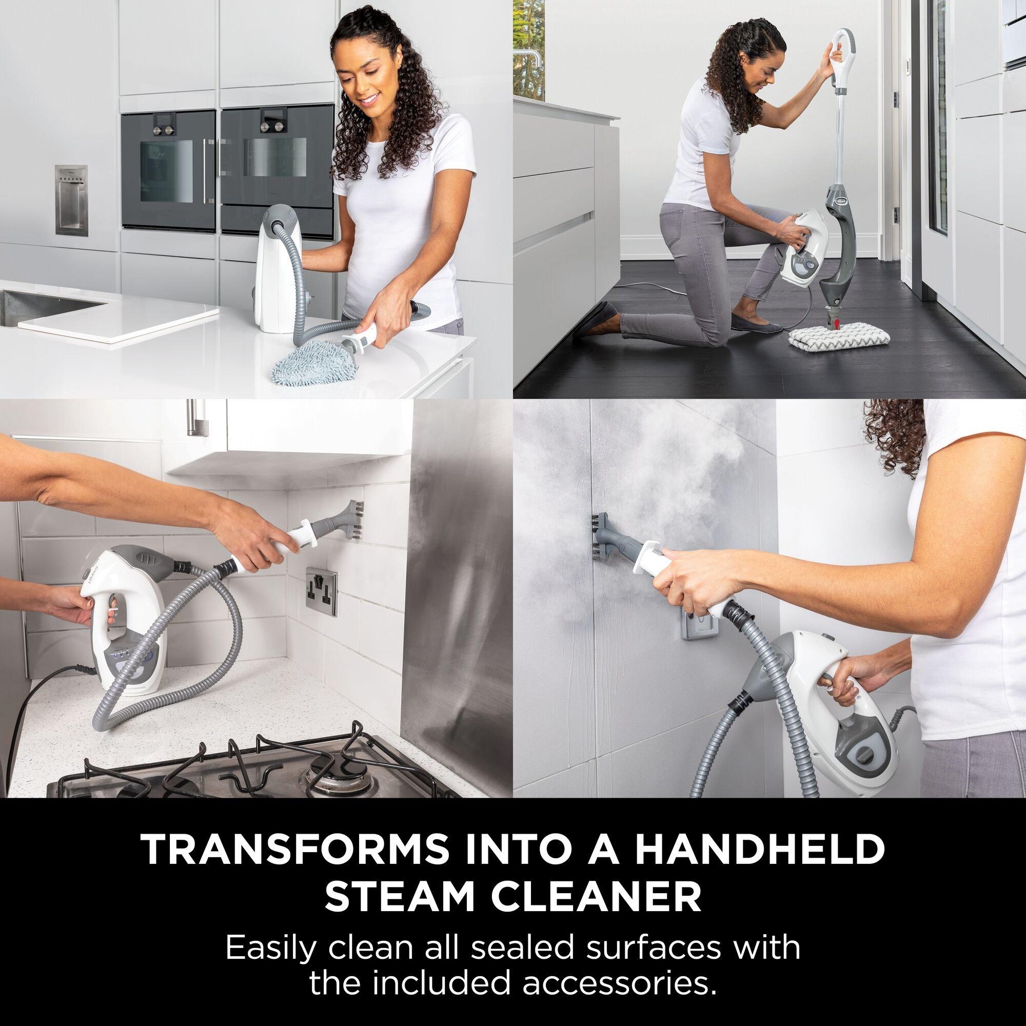 White - Shark - Floor & Handheld Steam Cleaner S6005UK - 4