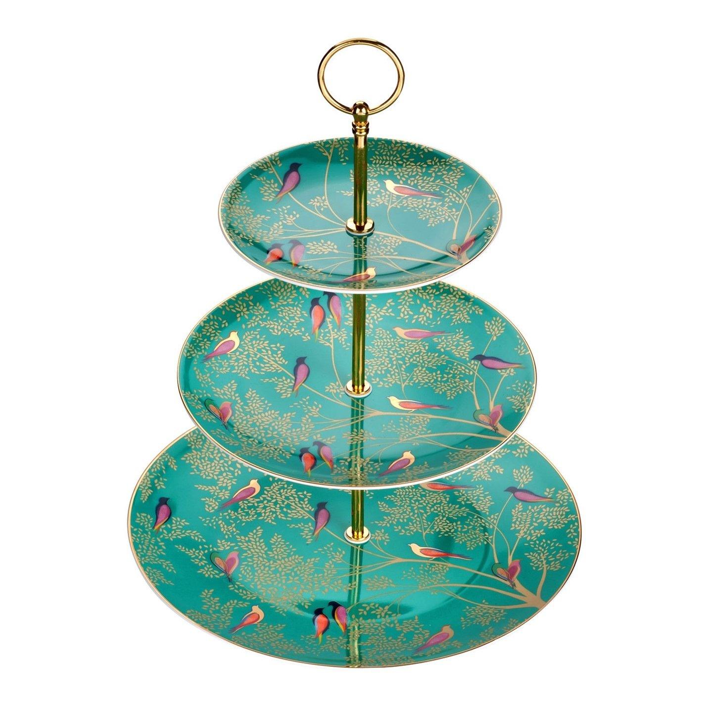Green - Sara Miller London - Sara Miller Chelsea Cake Stand - 3