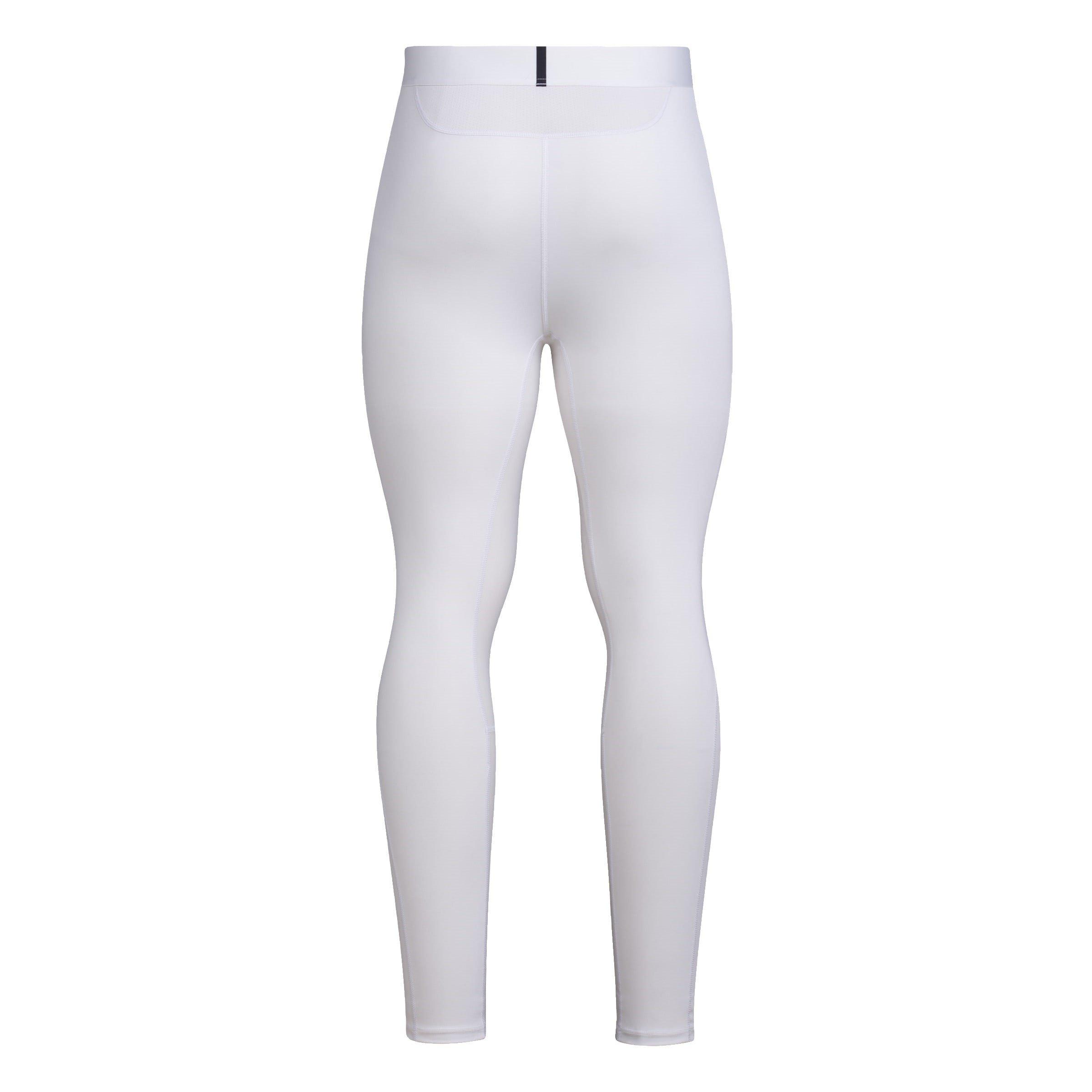 White - adidas - Techfit Long Tights Mens - 2