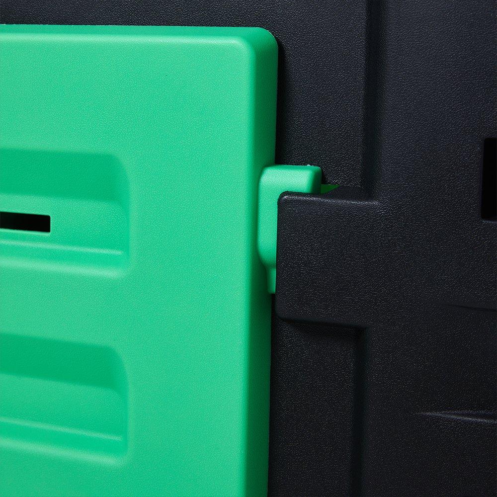 Black - Breeins - 450L Garden Compost Bin - 6