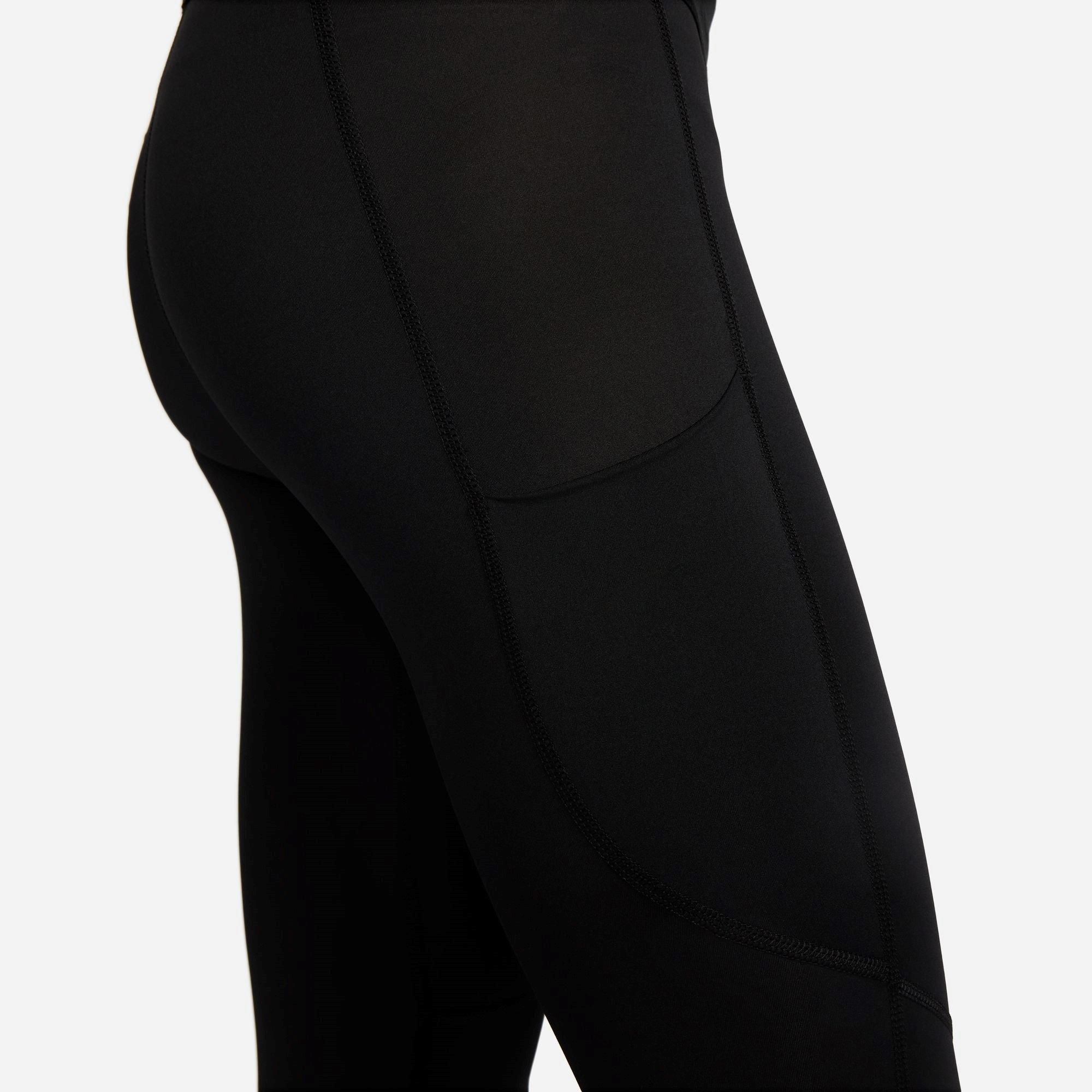 Black/White - Nike - Dri-Fit three quarter Tights - 3