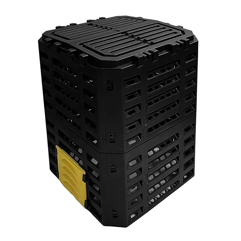 Black - Breeins - 340L Garden Compost Bin - 2