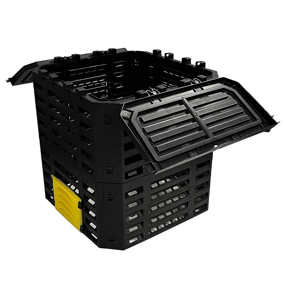 Black - Breeins - 340L Garden Compost Bin - 3