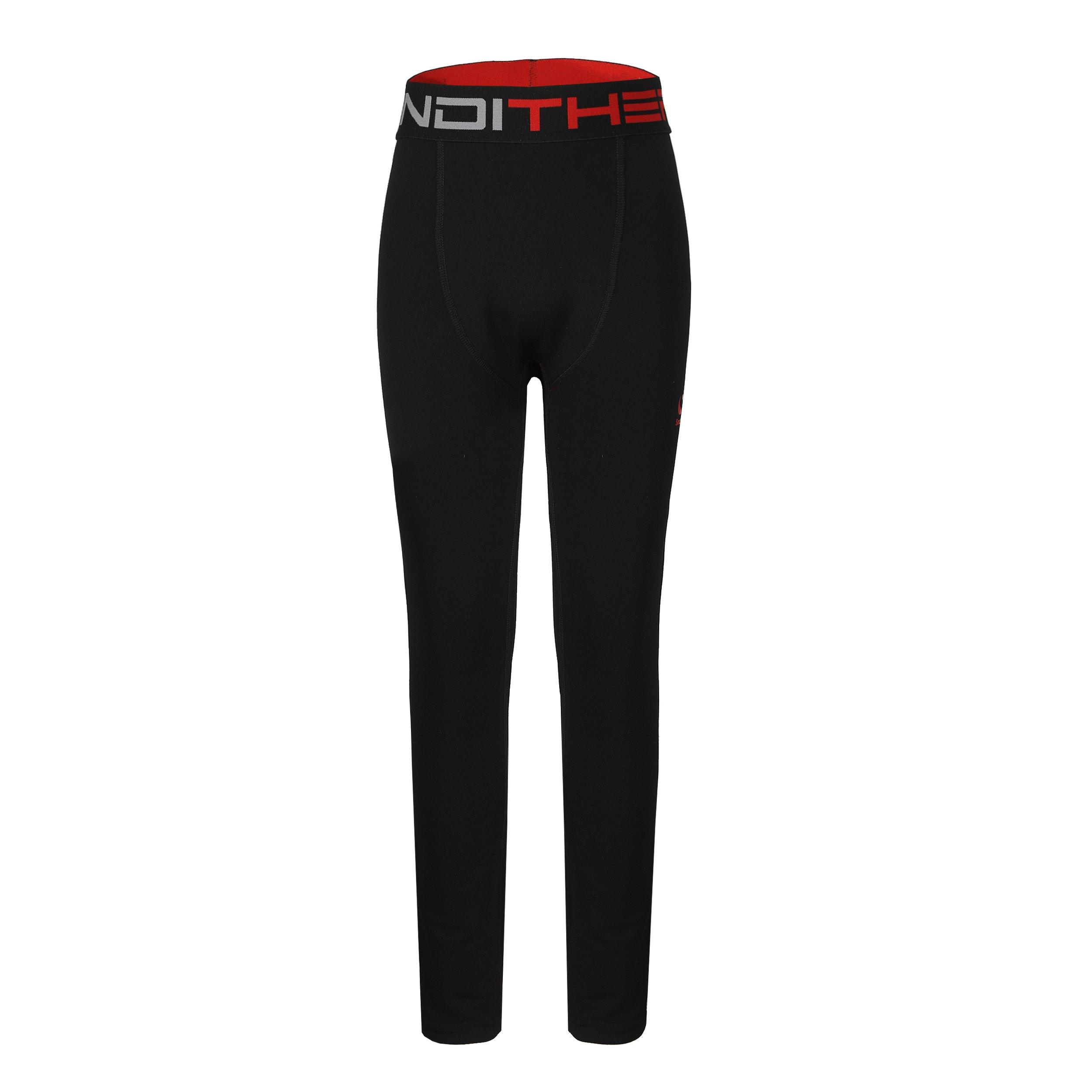 Sondico Boys S Therm Tights Junior - Black - 9-10 Years