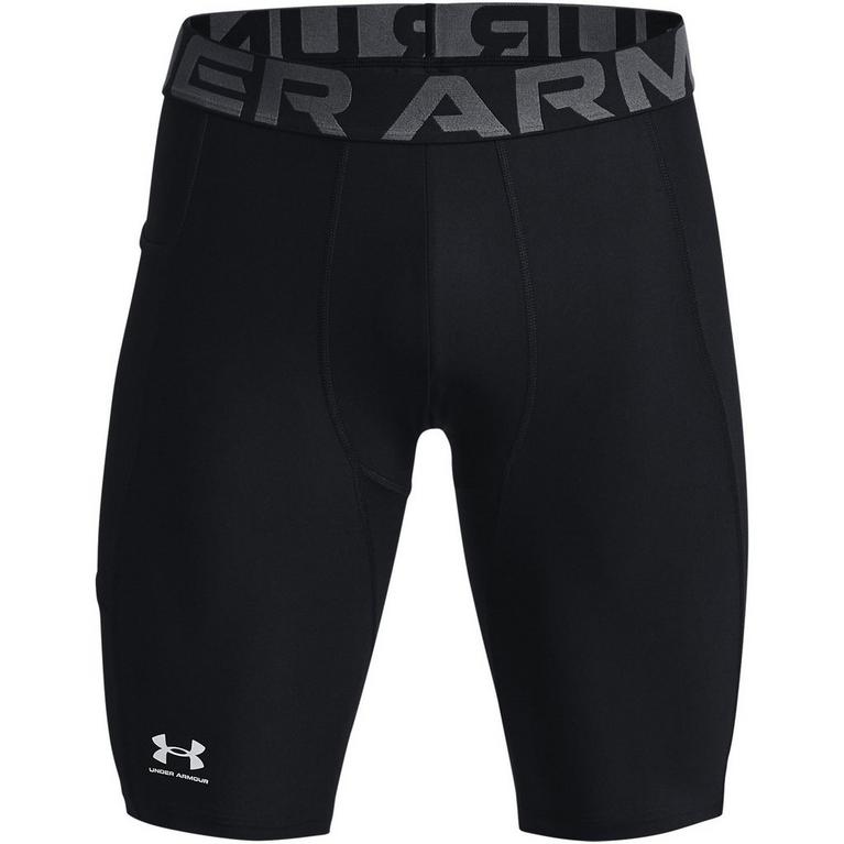 Negro - Under Armour - UA HeatGear® Pocket Long Shorts Mens - 1