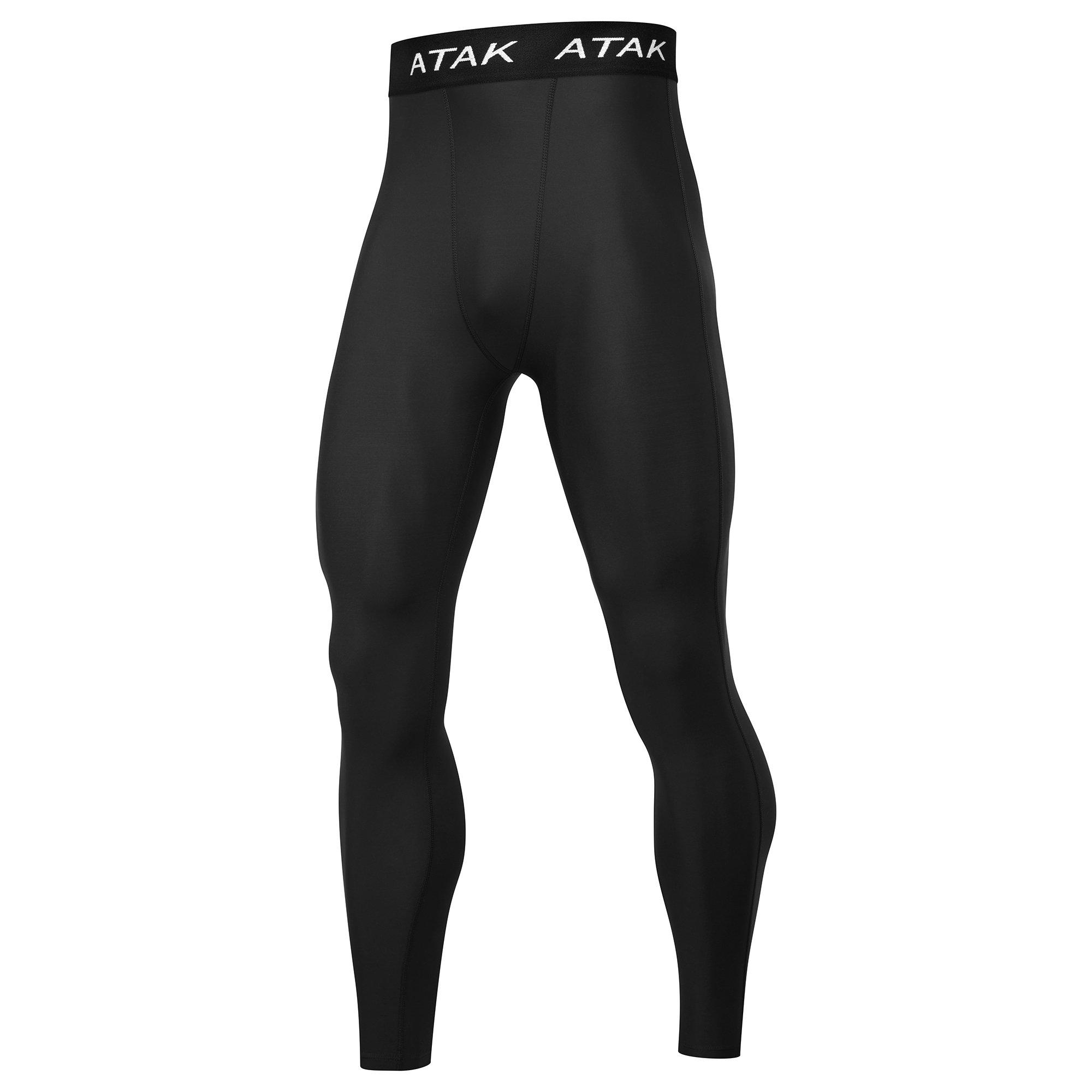 Schwarz - ATAK Sports - Gaelic Compression Tights Junior - 1