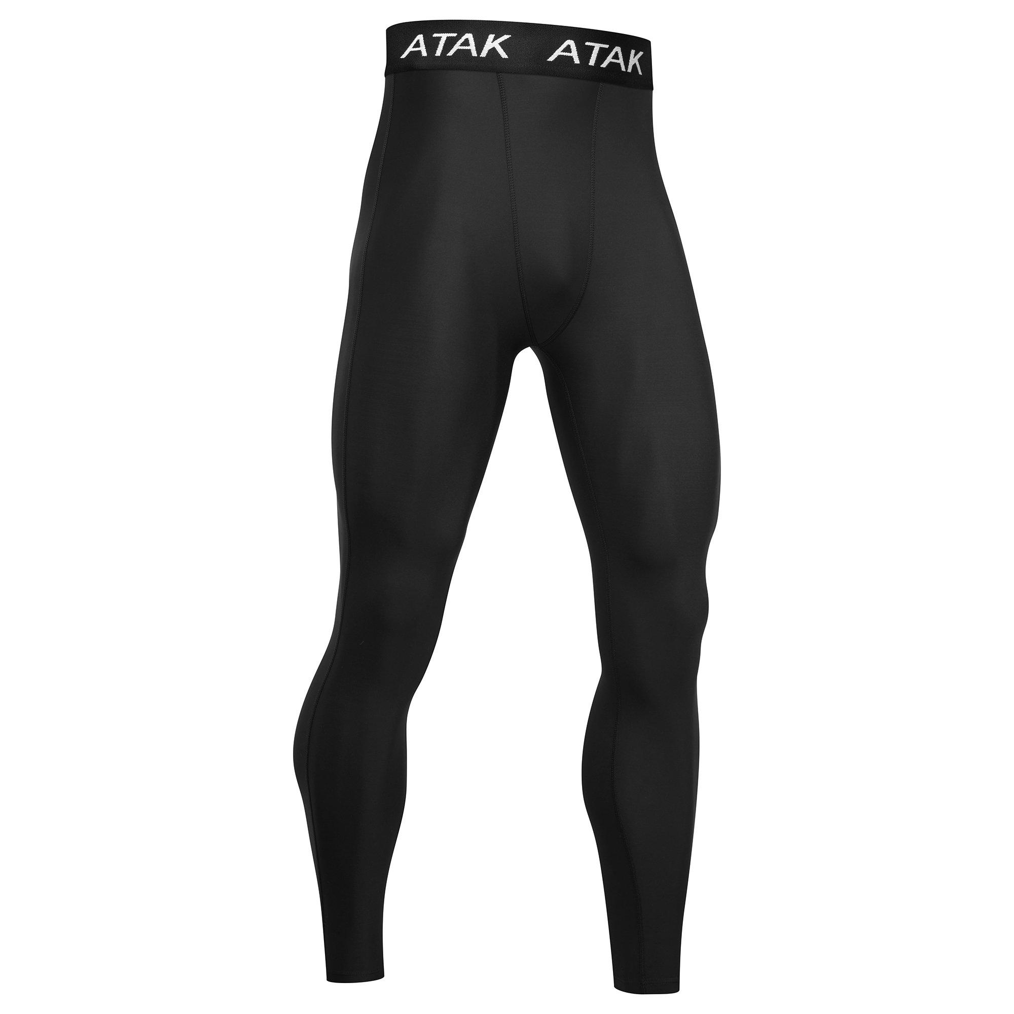 Schwarz - ATAK Sports - Gaelic Compression Tights Junior - 2