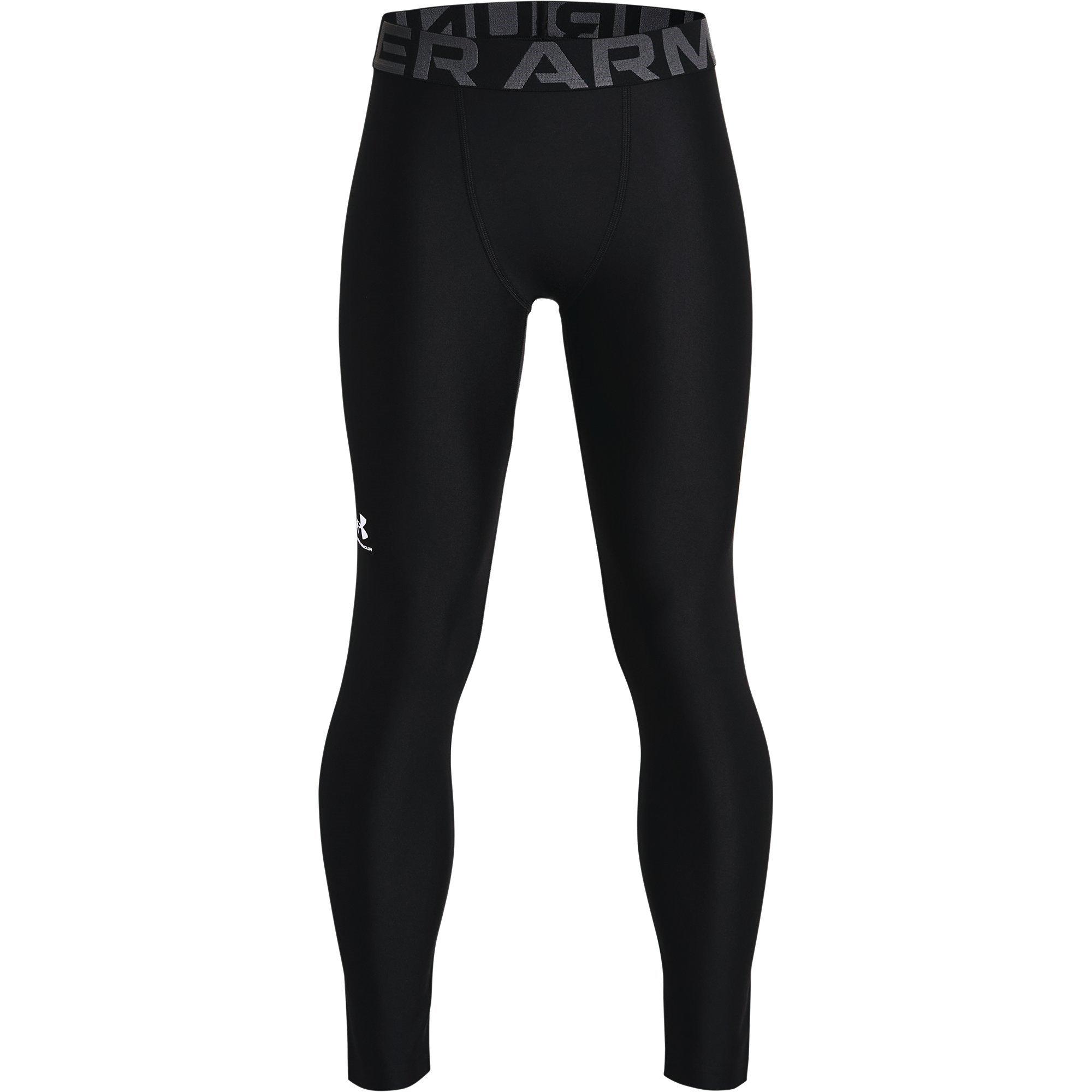 Black - Under Armour - HeatGear® Armour Leggings Boy's - 1