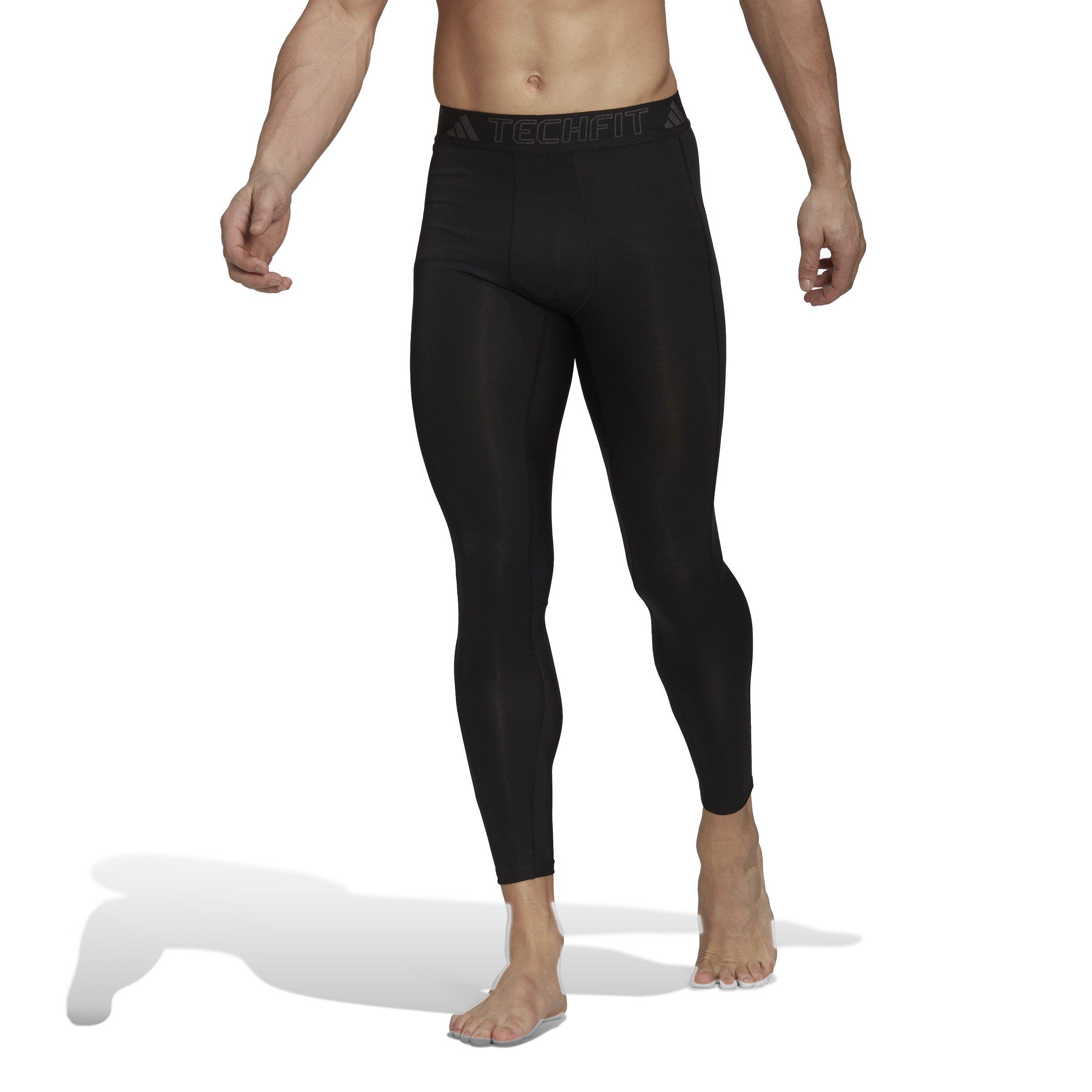 Noir - adidas - Techfit AEROREADY Training Long Tights Mens - 2
