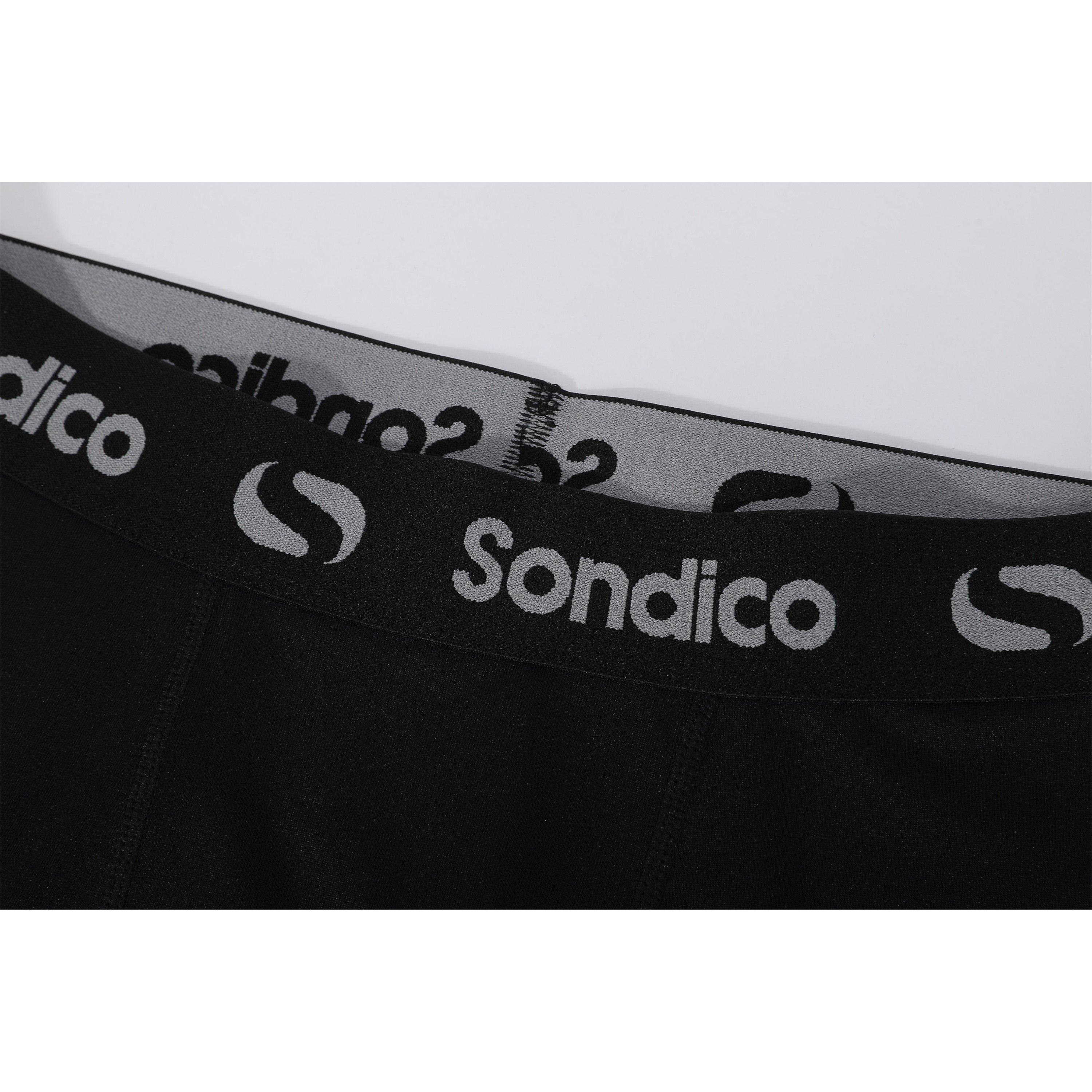 Crna - Sondico - Core Three Quarter Base Layer Tights Mens - 7