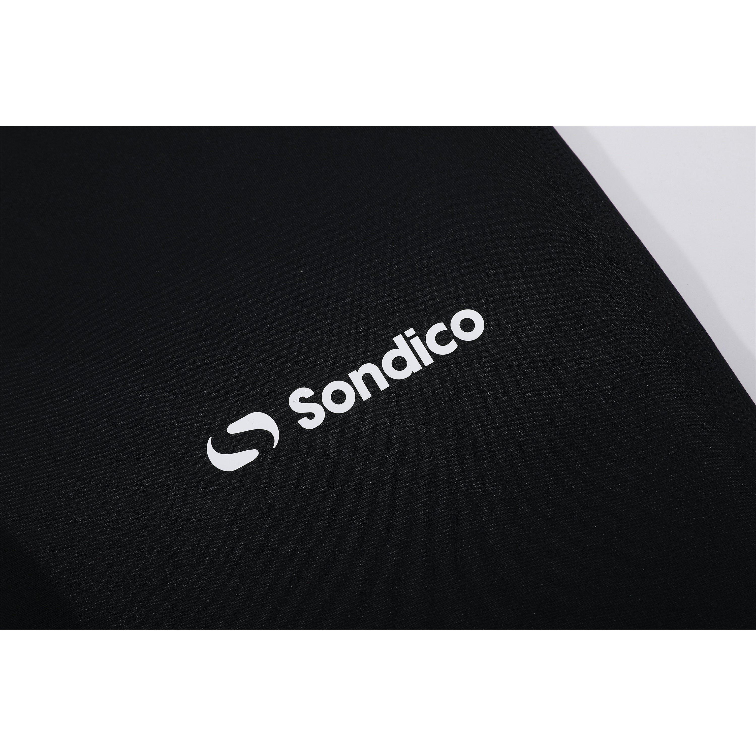 Crna - Sondico - Core Three Quarter Base Layer Tights Mens - 8