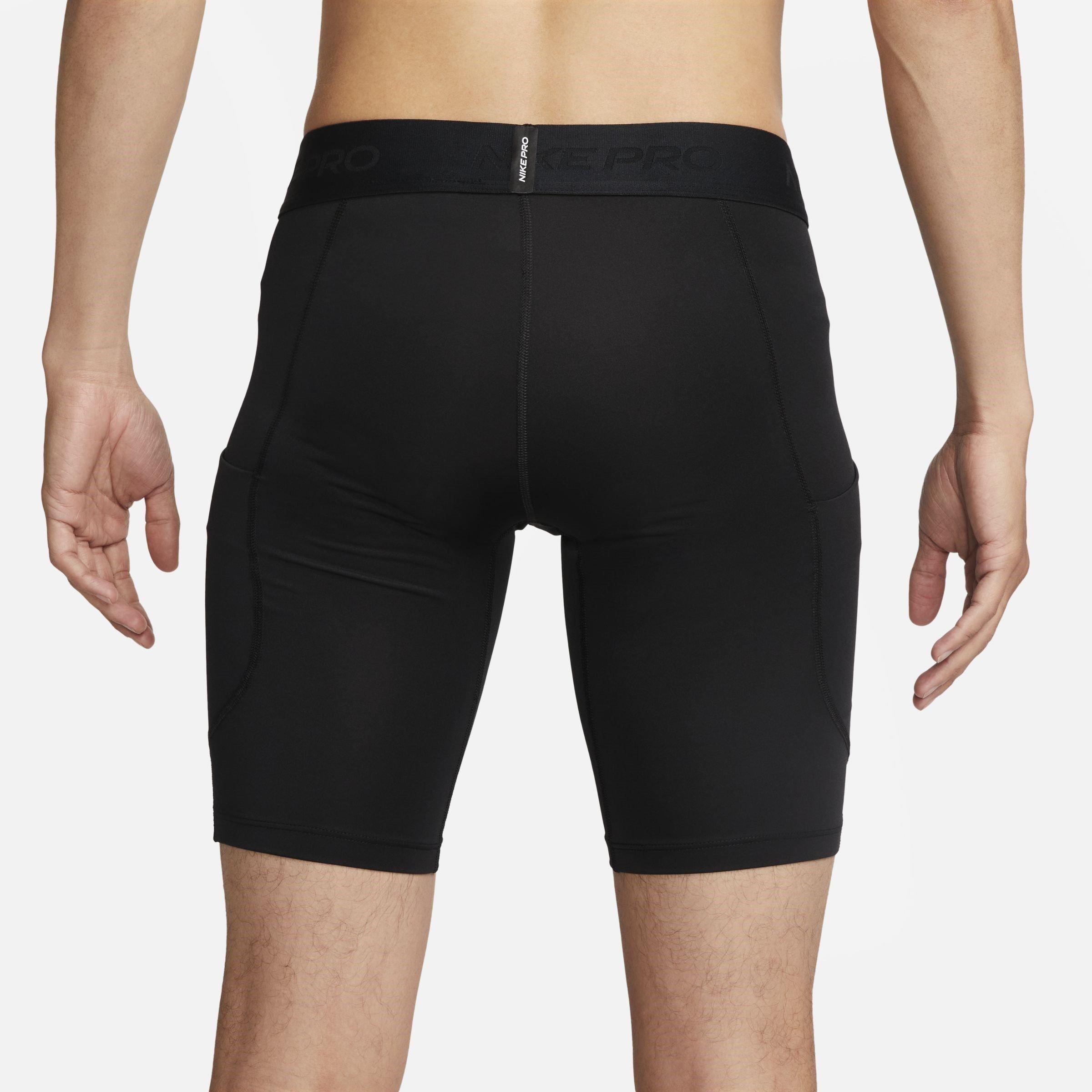 Black/White - Nike - Pro Dri FIT Mens Base Layer Shorts - 2