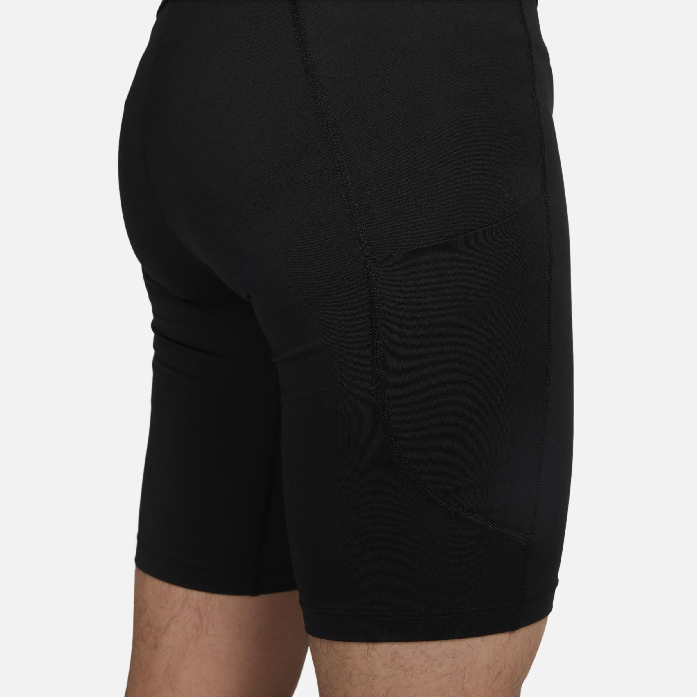 Black/White - Nike - Pro Dri FIT Mens Base Layer Shorts - 5