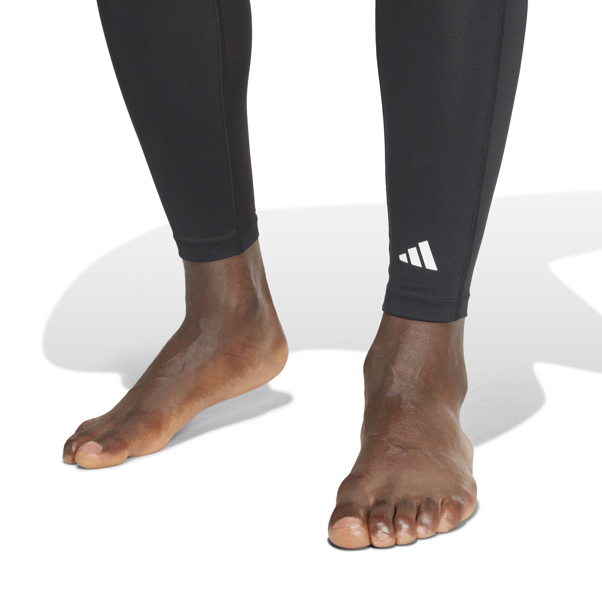 Black - adidas - TECHFIT Mens Compression Training Long Tights - 5