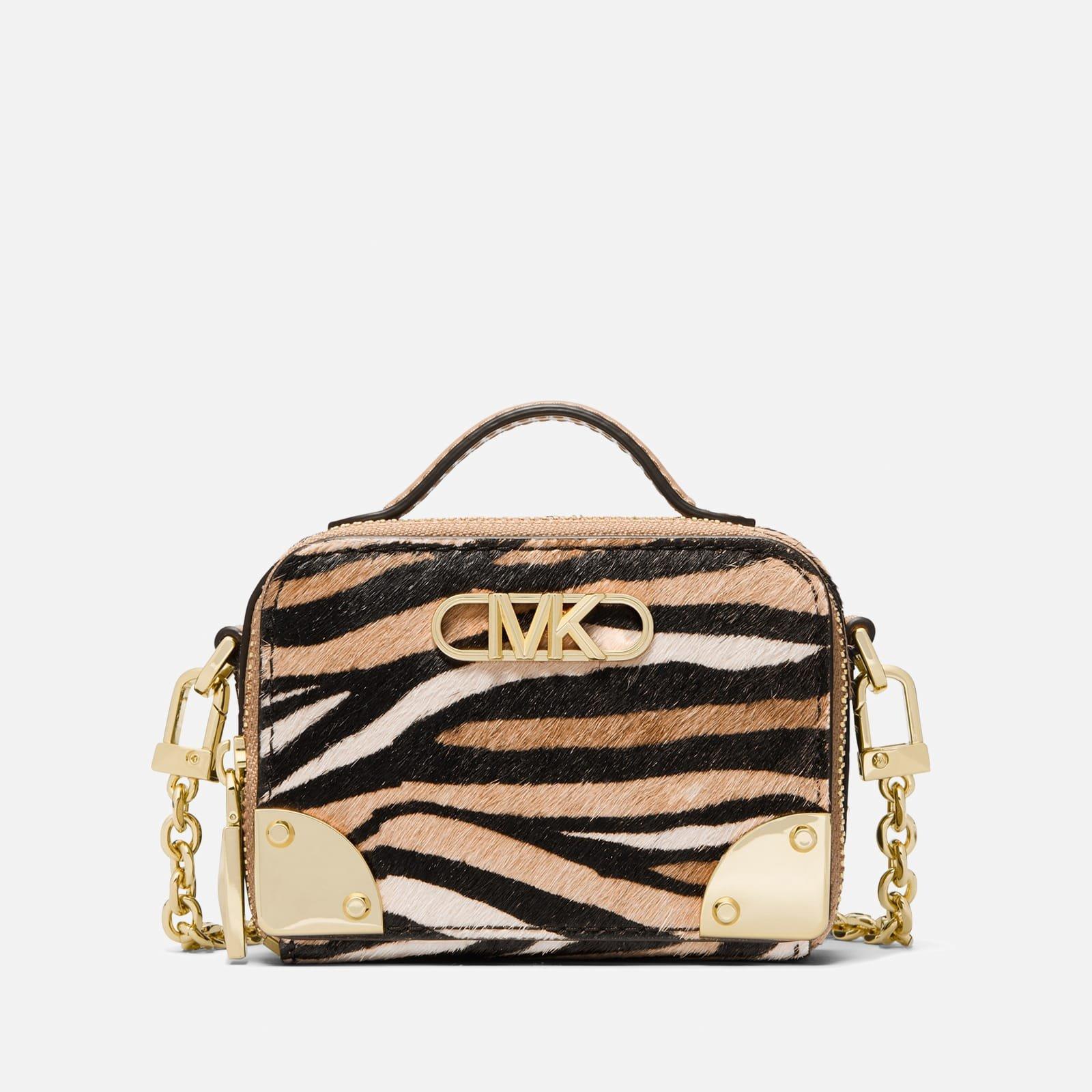 Camel - MICHAEL Michael Kors - Estelle Micro Trunk Crossbody Bag - 1