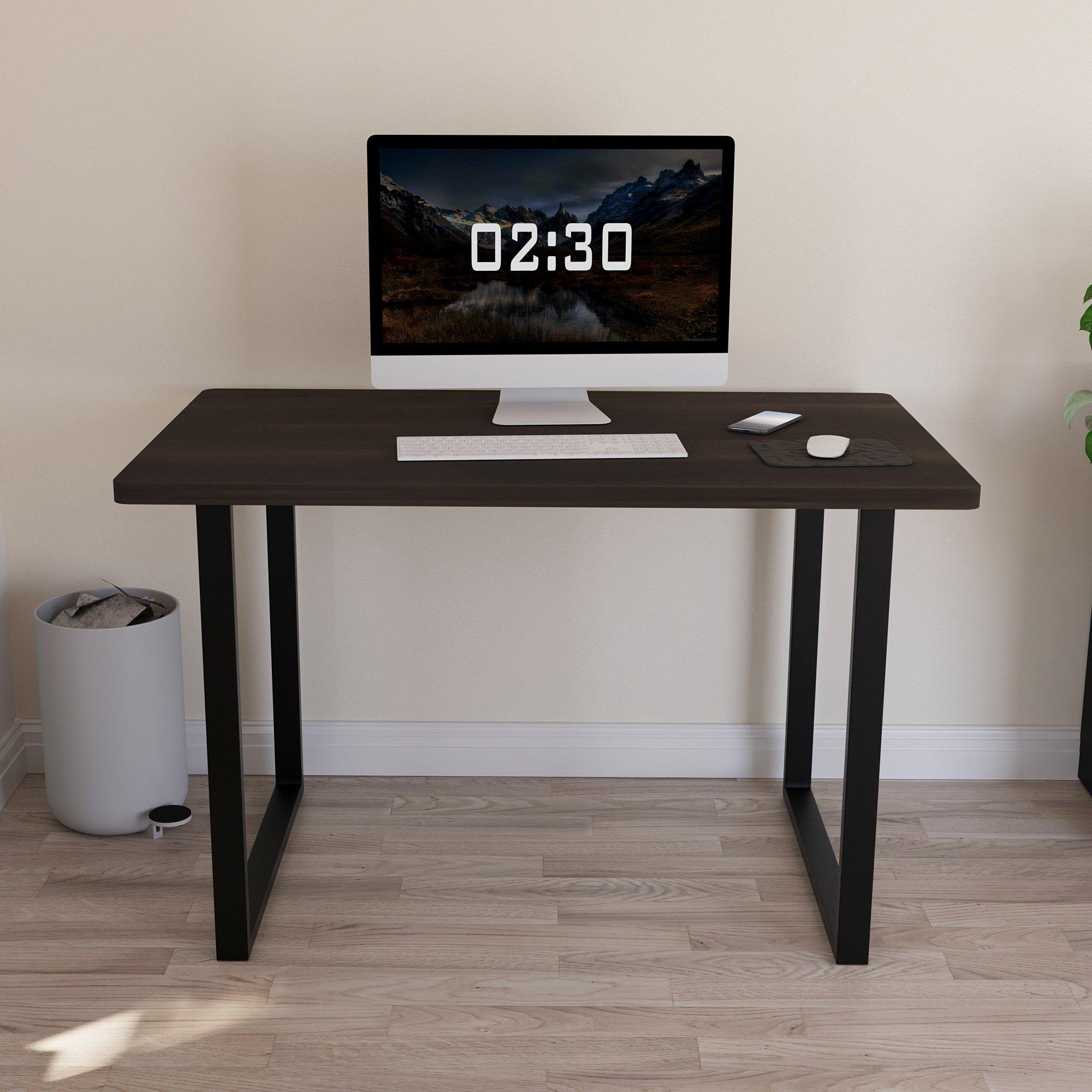 Walnut - Lassic - Vida Designs Gaming Desk With U Shape Legs - 3