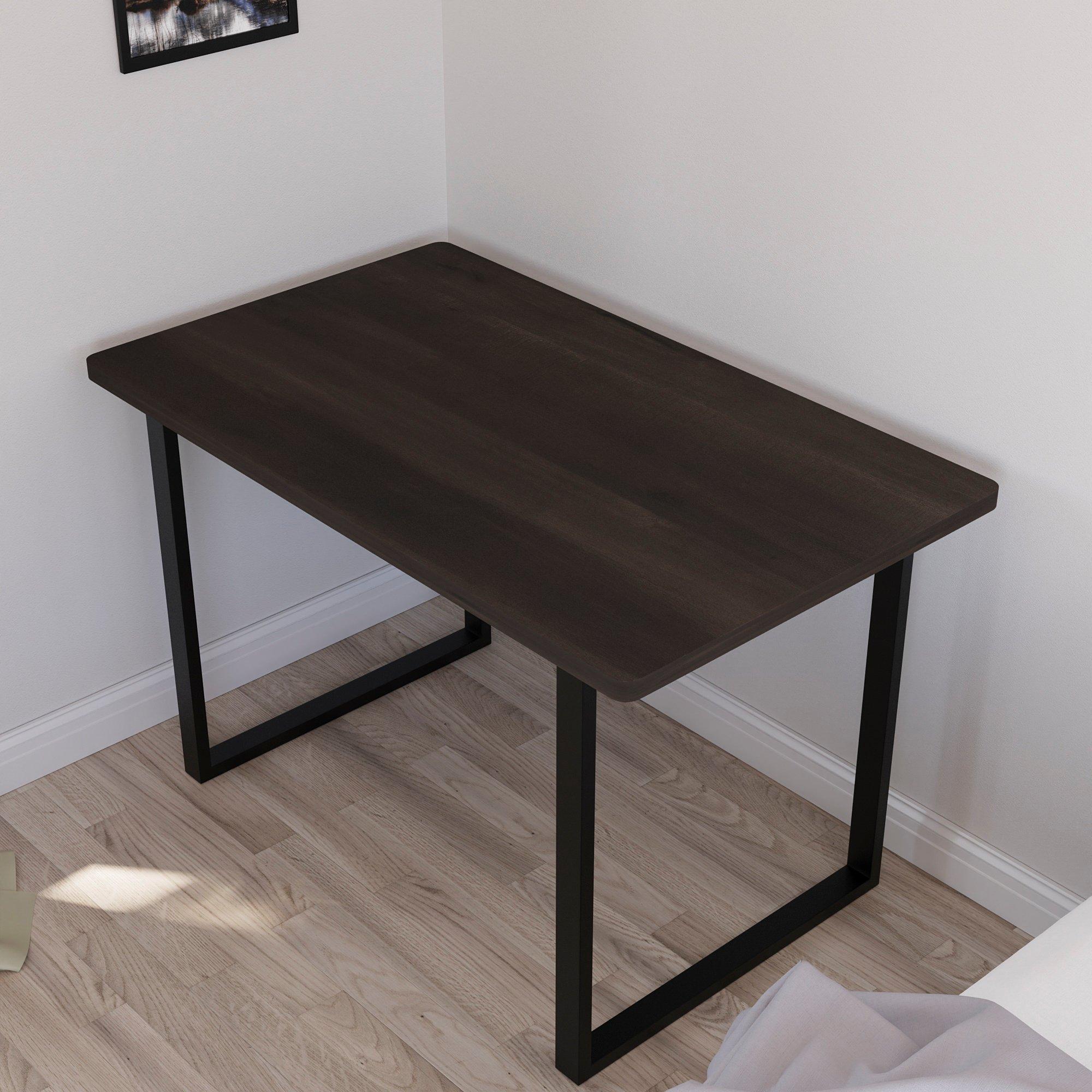 Walnut - Lassic - Vida Designs Gaming Desk With U Shape Legs - 6