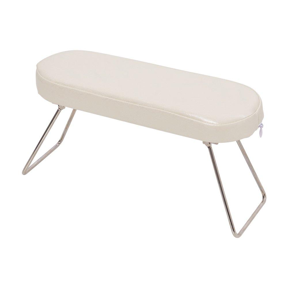 White - SHEONLY - Rolling Manicure Table with Charge & Dust Collect - 9