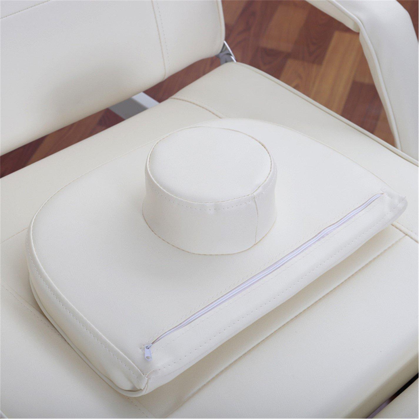 White - SHEONLY - Adjustable Facial Bed with Electric Height Lift - 5