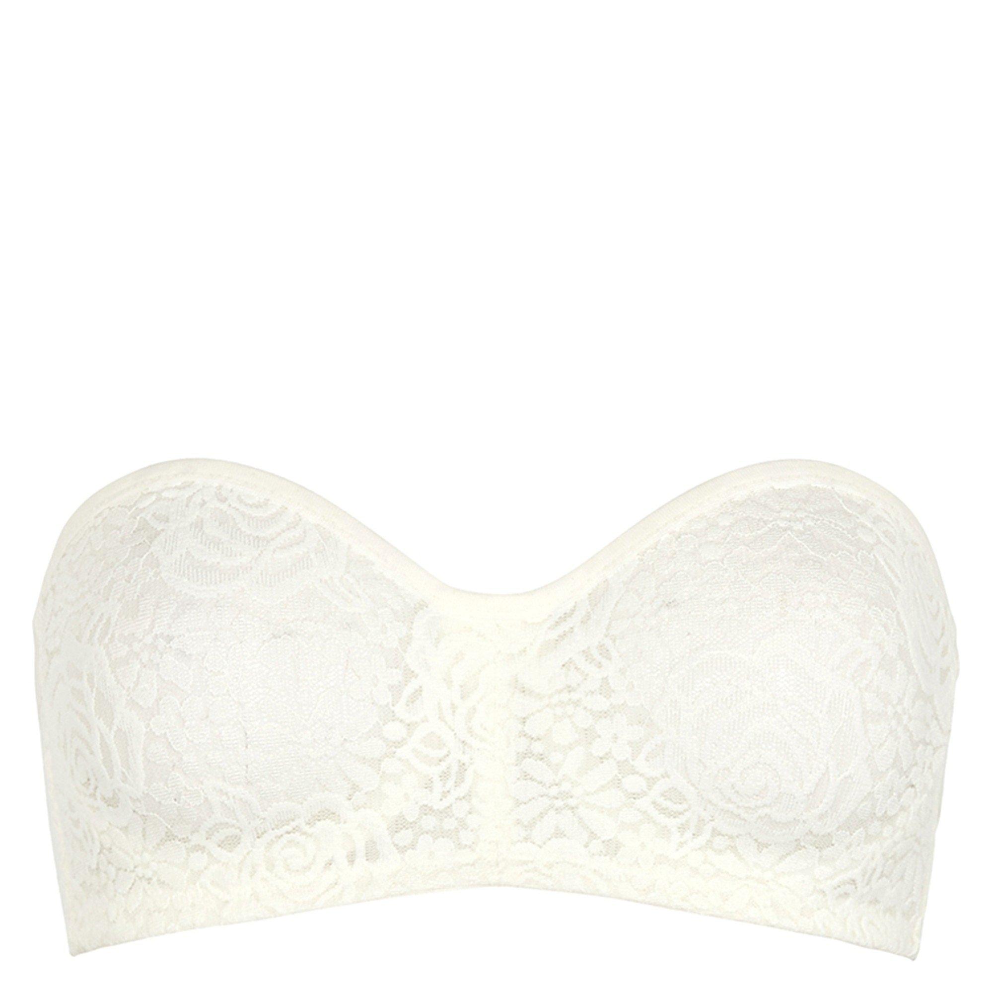 IVORY - Wacoal - HALO LACE STRAPLESS BRA - 1