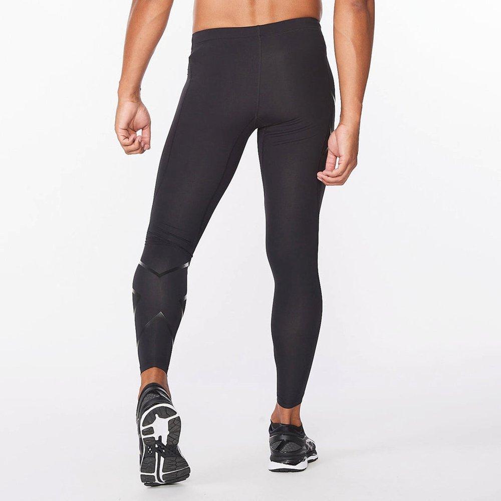 Black/Nero - 2XU - Core Compression Tights Mens - 2