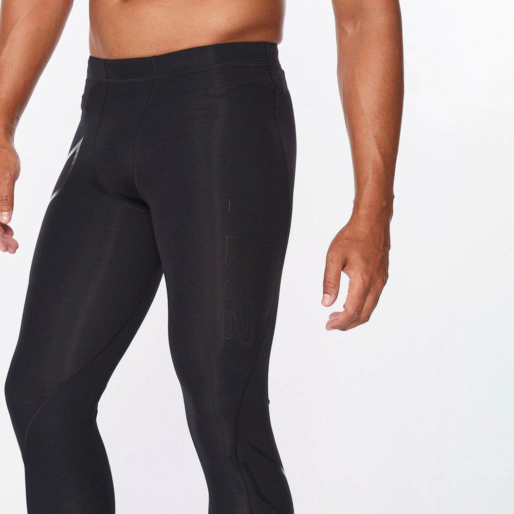 Black/Nero - 2XU - Core Compression Tights Mens - 5