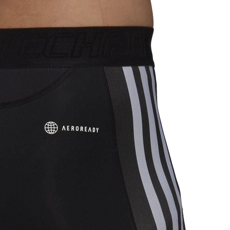 adidas Training Techfit 3-inch legging shorts in black