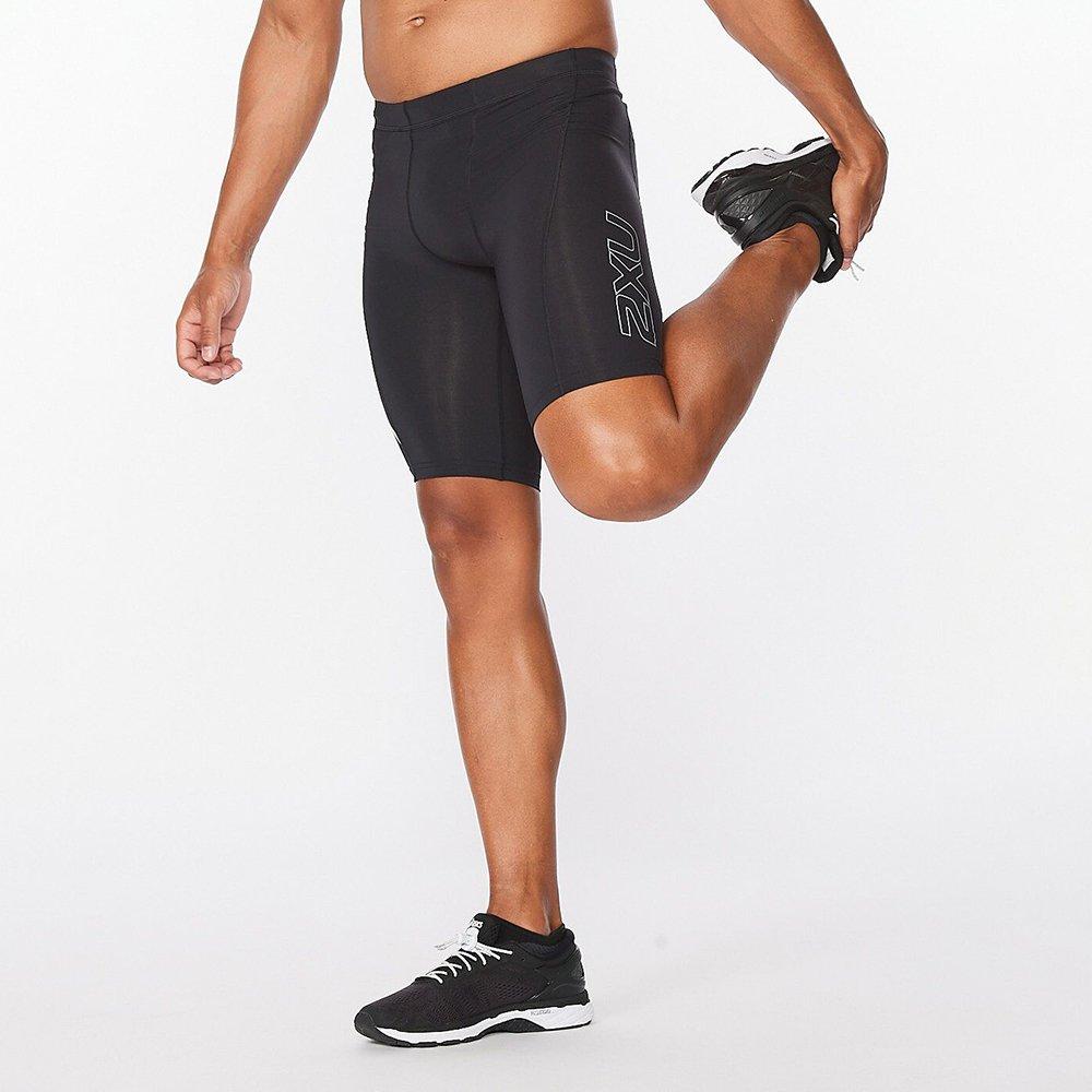 Black/Nero - 2XU - Core Compression Shorts Mens - 3