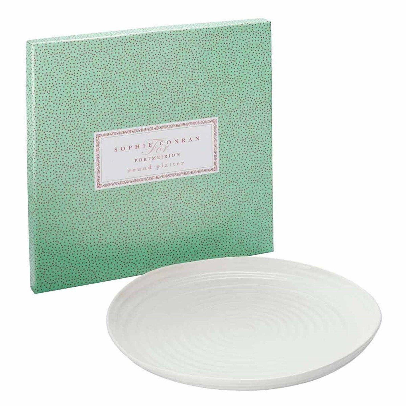 Portmeirion  Sophie Conran Round Platter White