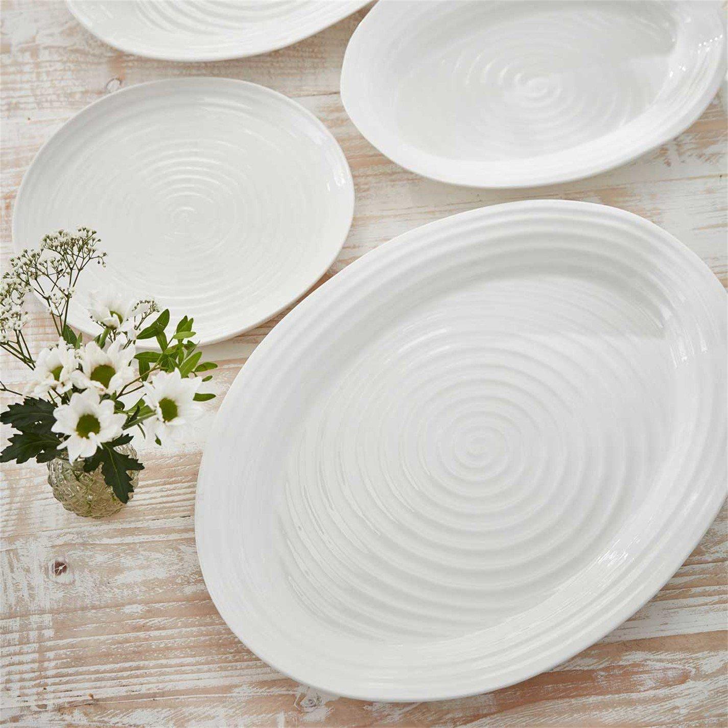 White - Portmeirion - Sophie Conran Round Platter White - 5
