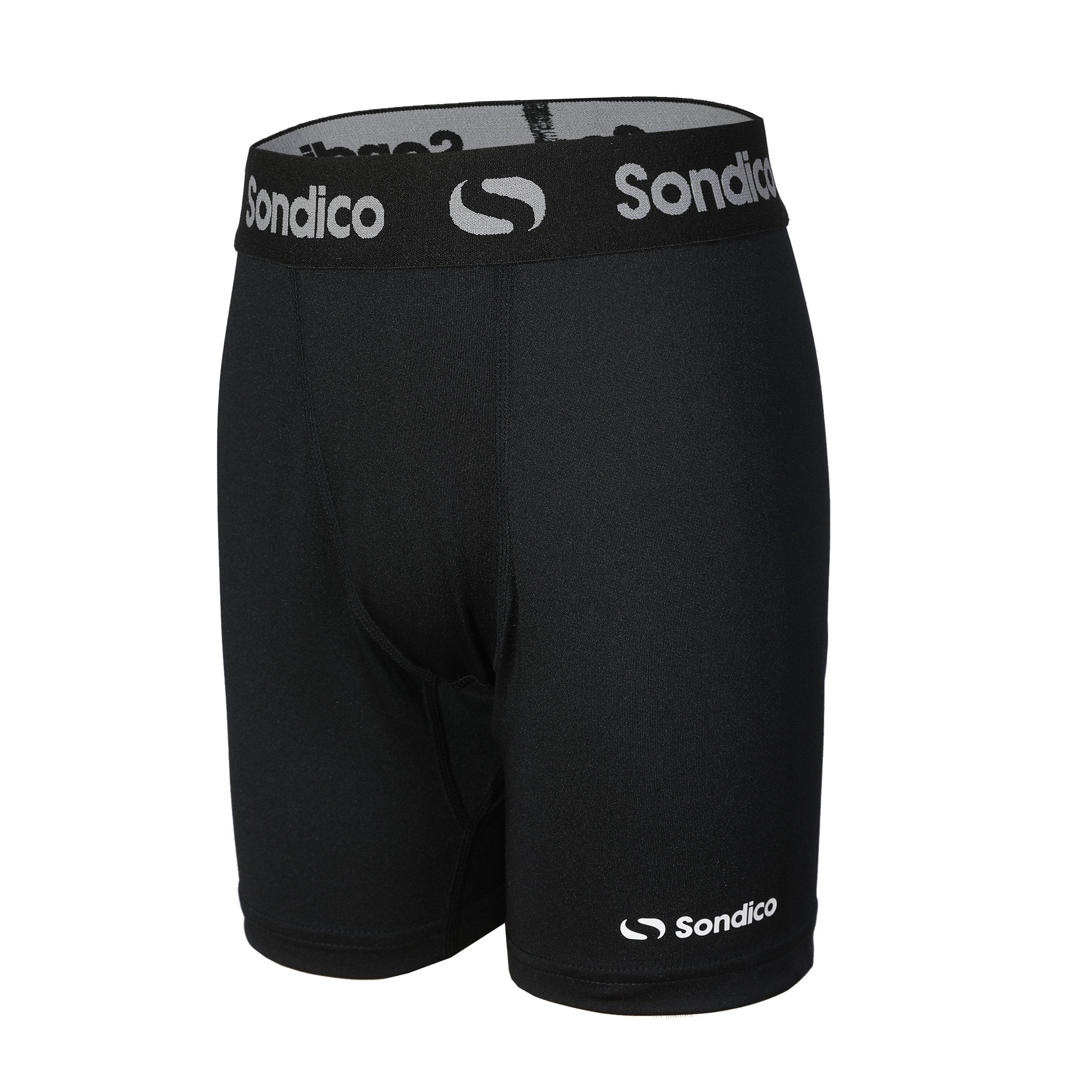 Zwart - Sondico - Core Shorts Juniors - 3