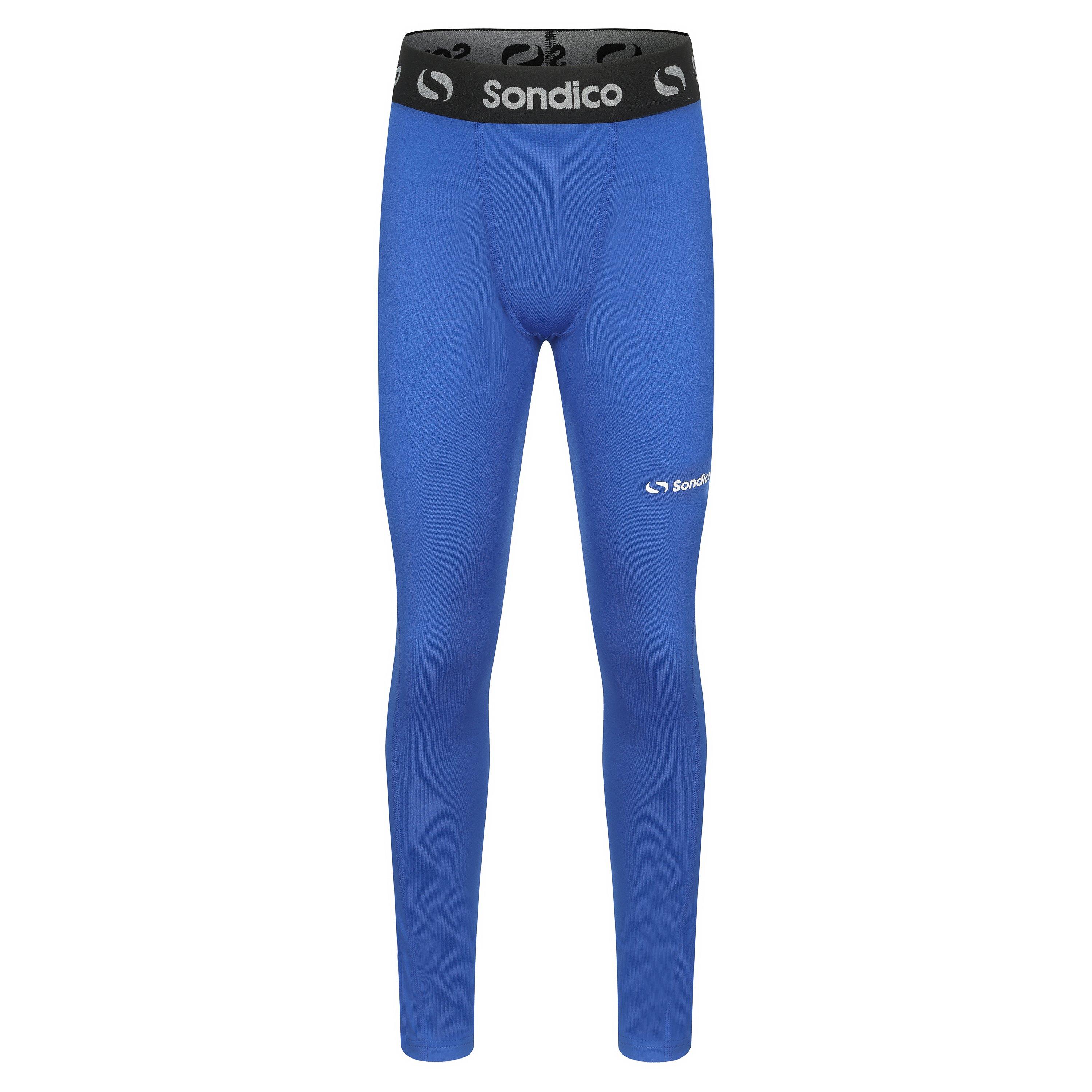 Sondico Boys Core Baselayer Tights Juniors - Royal - 13 Years